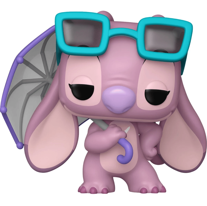 Merch by Beverly Funko Pop! Disney Lilo & Stitch Angel with Umbrella Vinyl Figure #1573 Specialty with Funko Protector