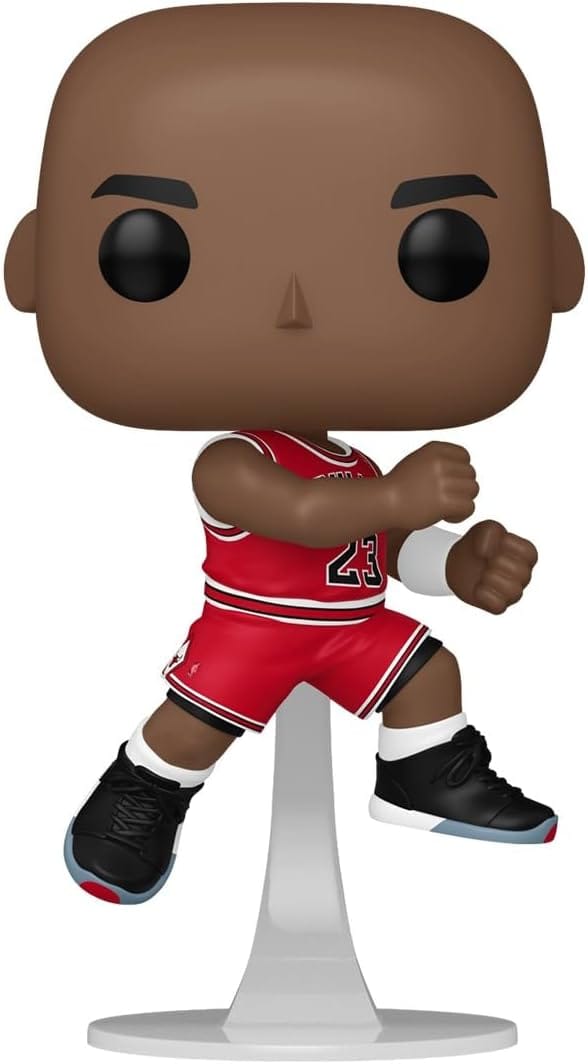 Merch by Beverly NBA Legends Bulls Michael Jordan 1989 Playoffs Funko Pop! Vinyl Figure #206 with Funko Protector