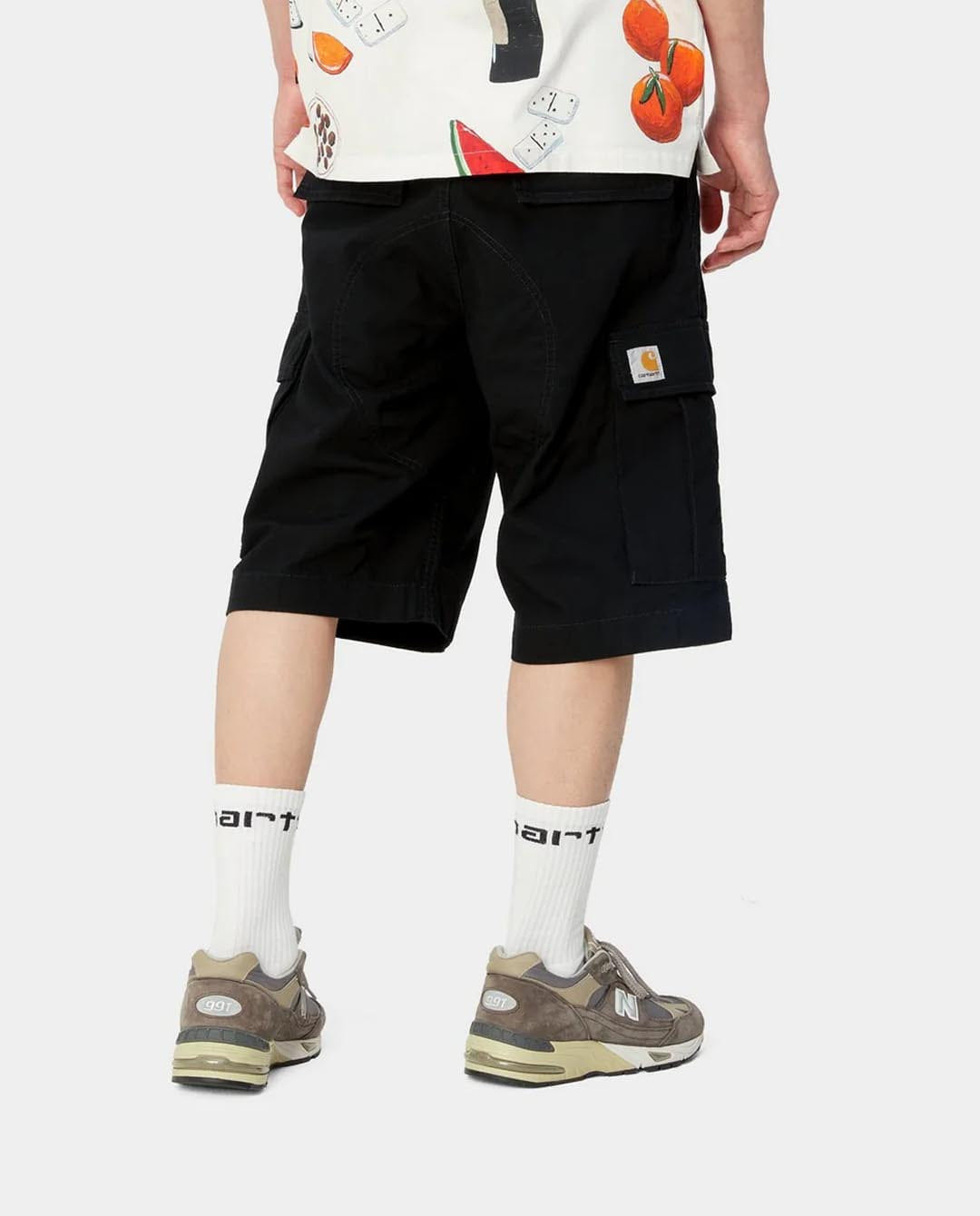 Carhartt WIP - Regular Cargo Short - Black Rinsed