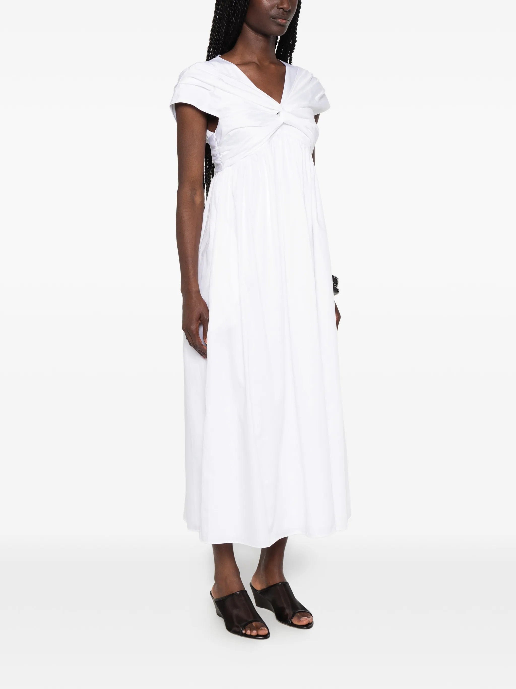 TOVE Rafelle twisted - detail midi dress