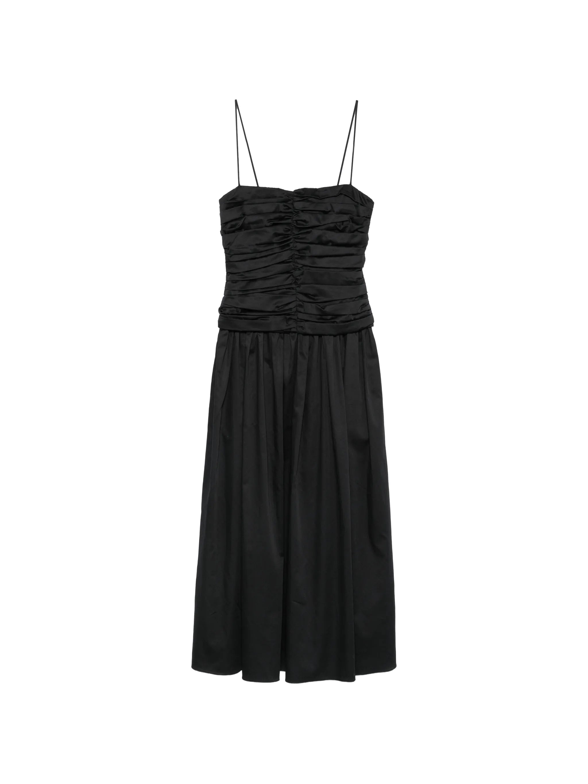 TOVE Amina ruched midi dress