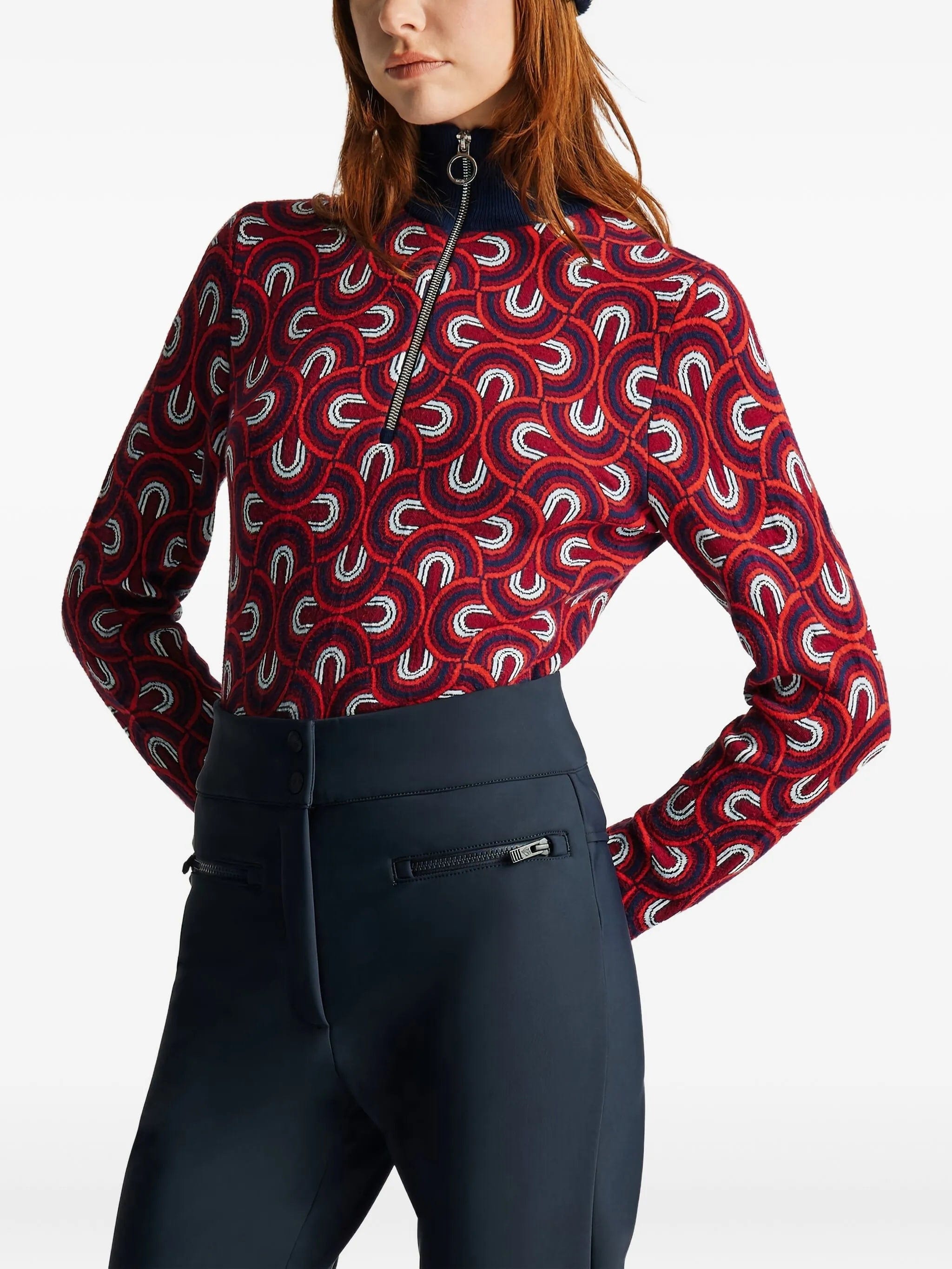 Fusalp half - zip sweater