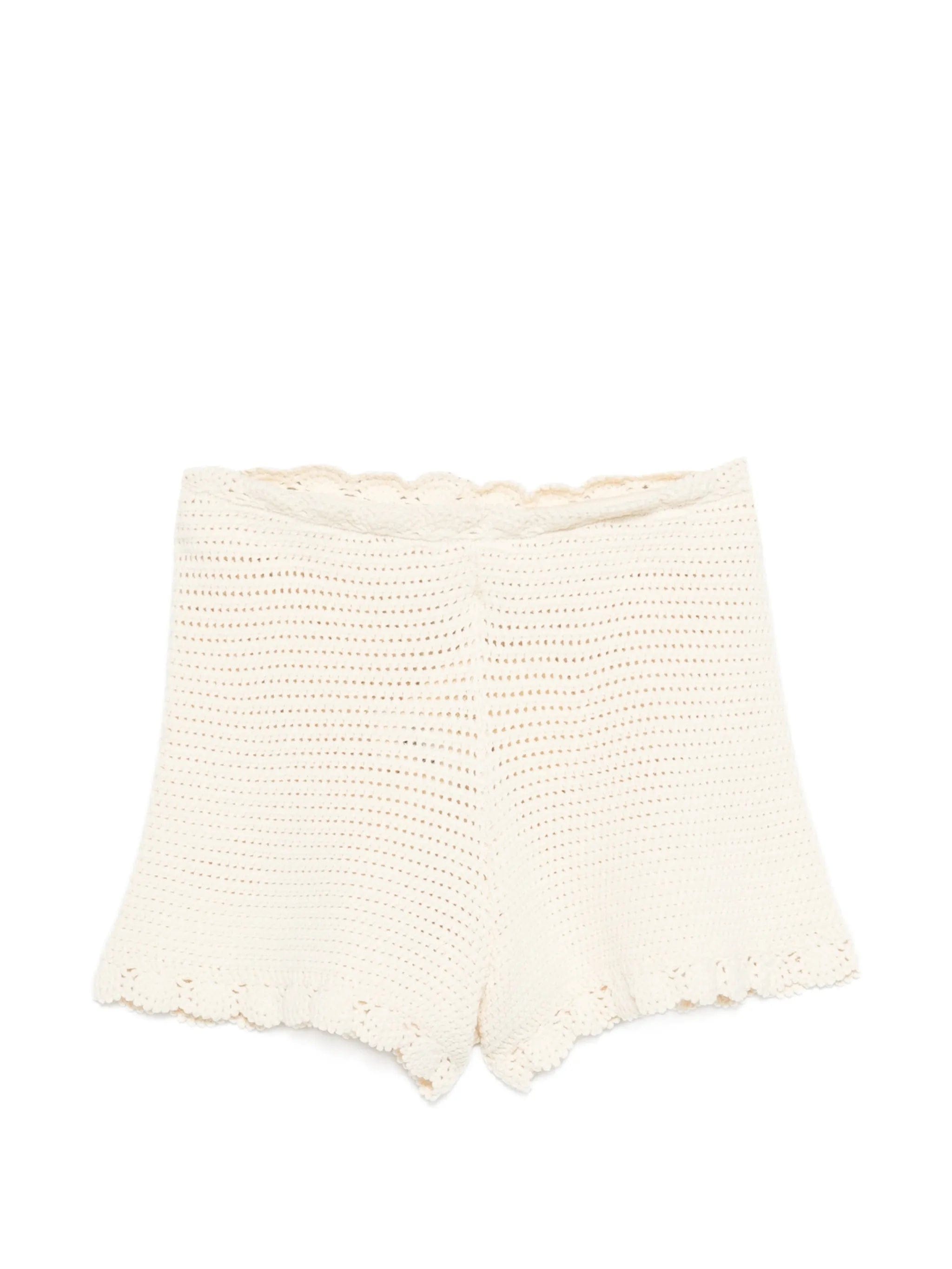 Posse Dylan crocheted mini shorts