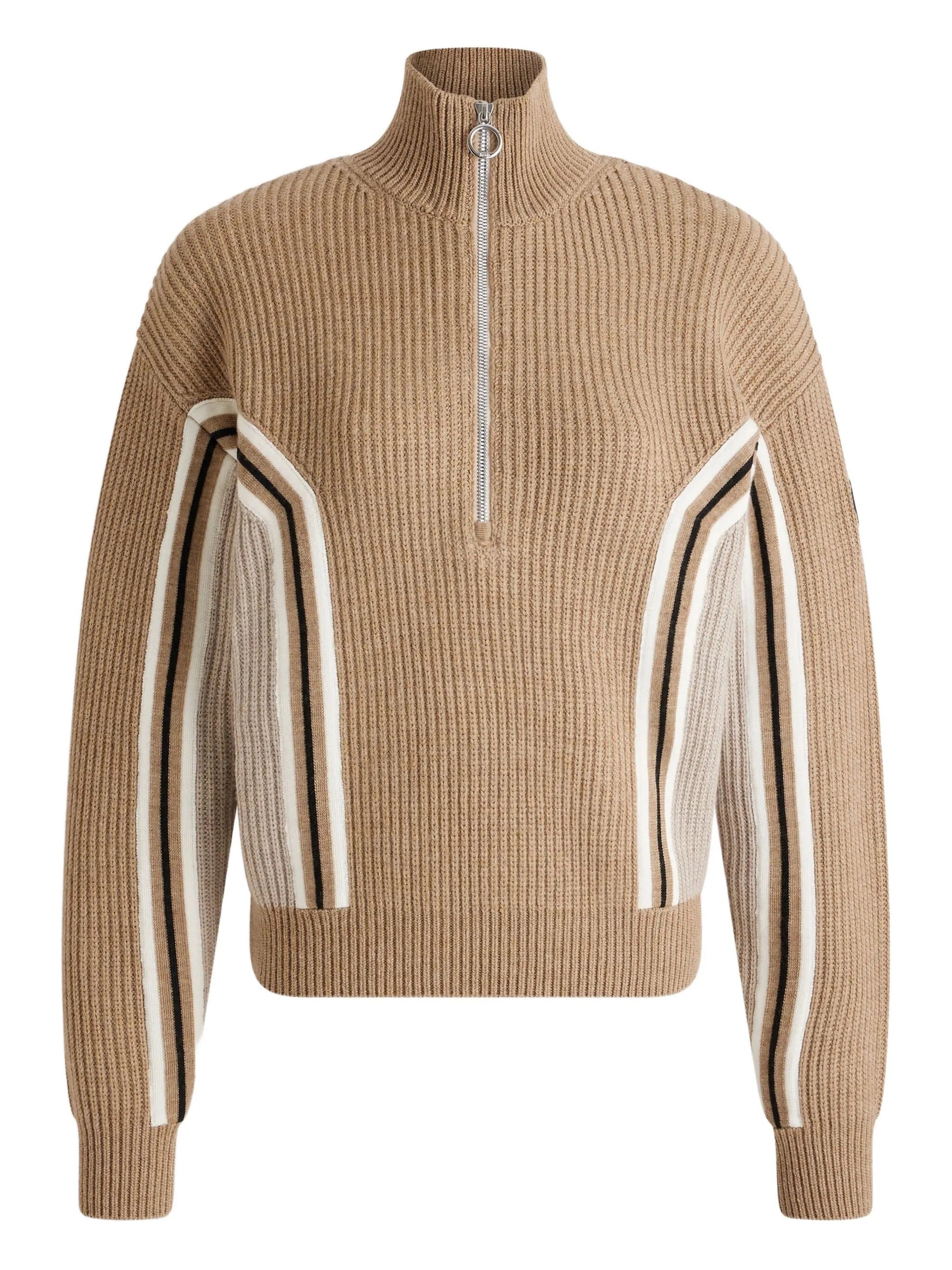 Fusalp Mirala ribbed half - zip sweater