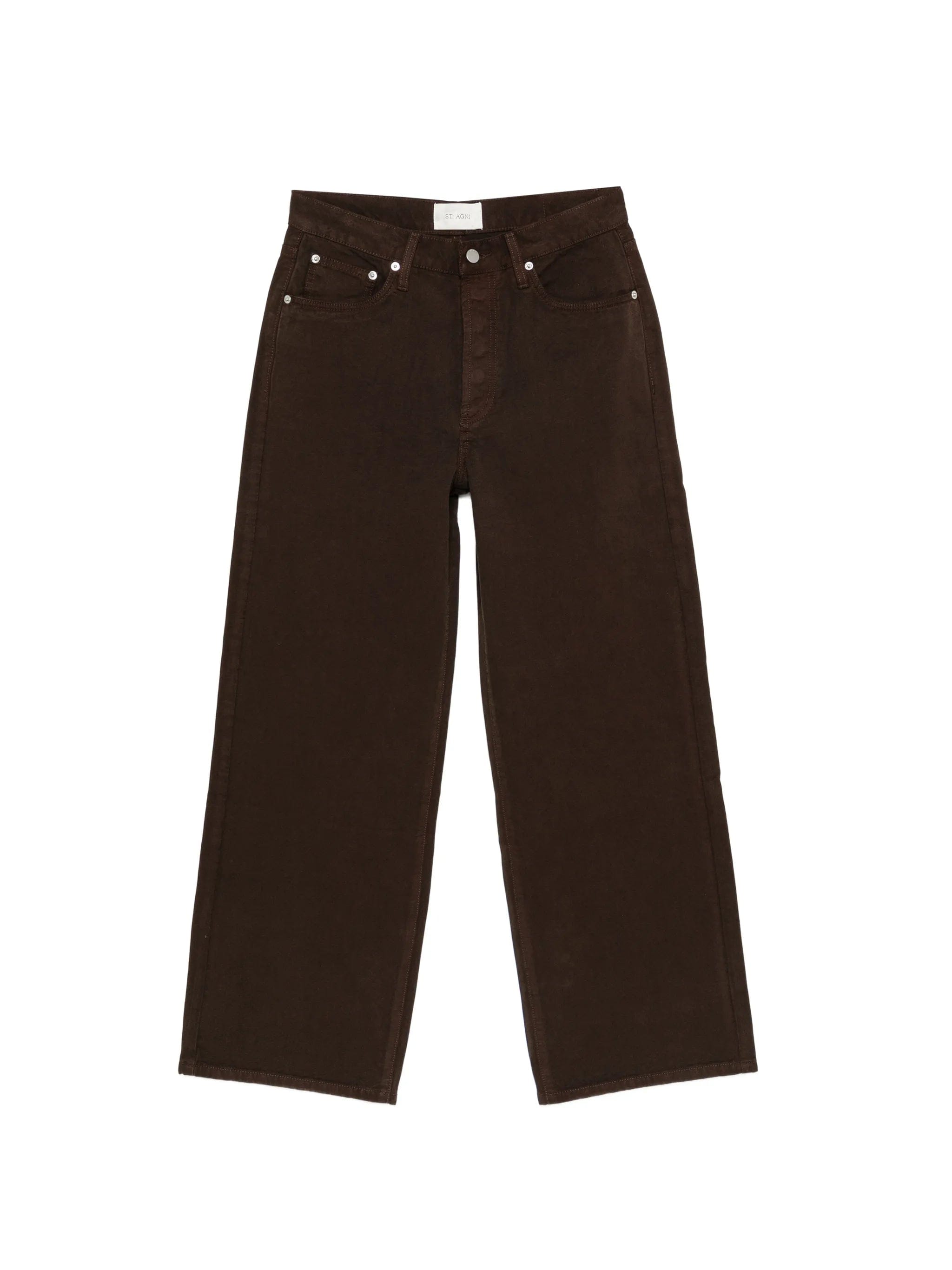St. Agni canvas mid - rise jeans
