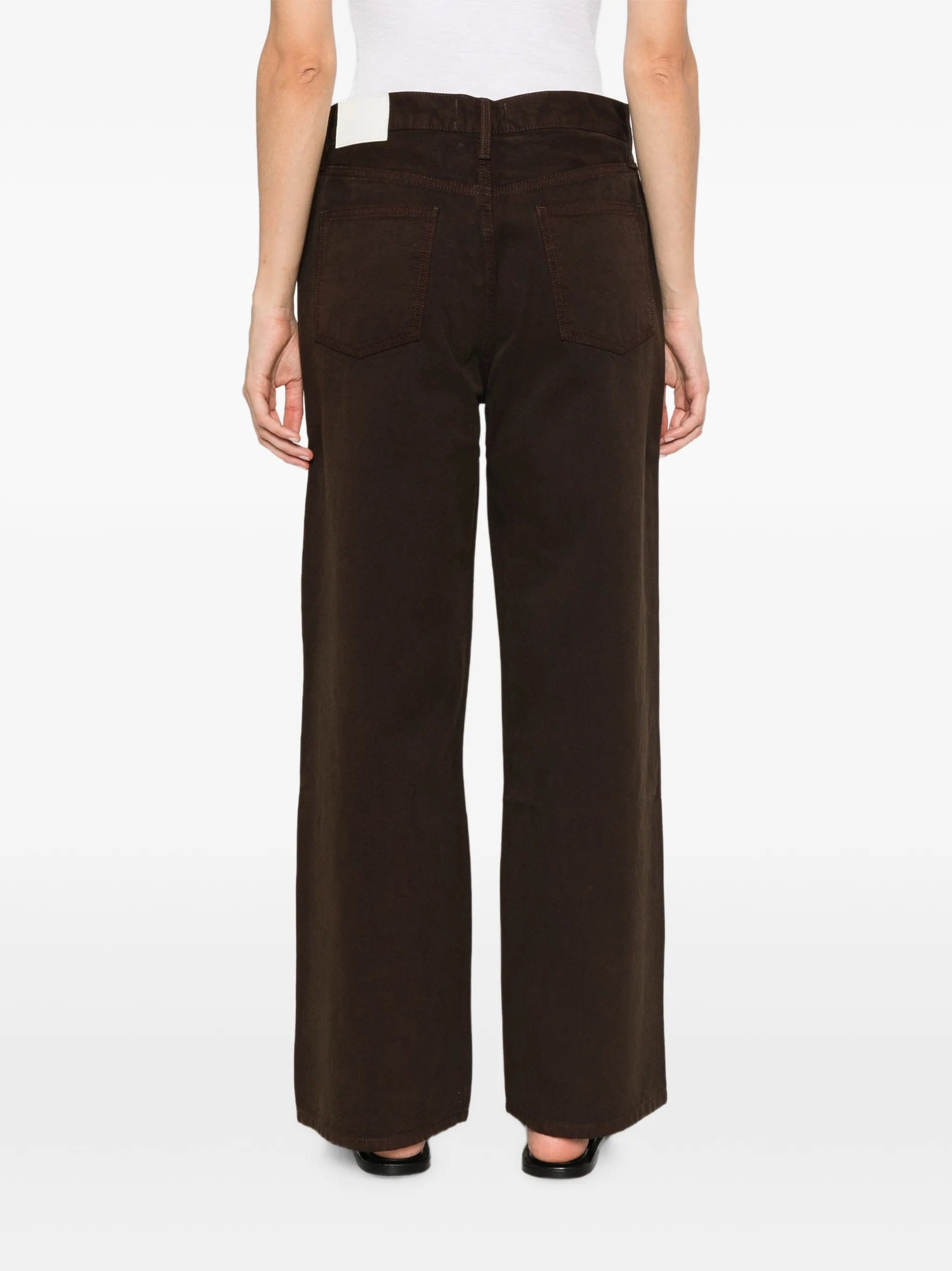 St. Agni canvas mid - rise jeans