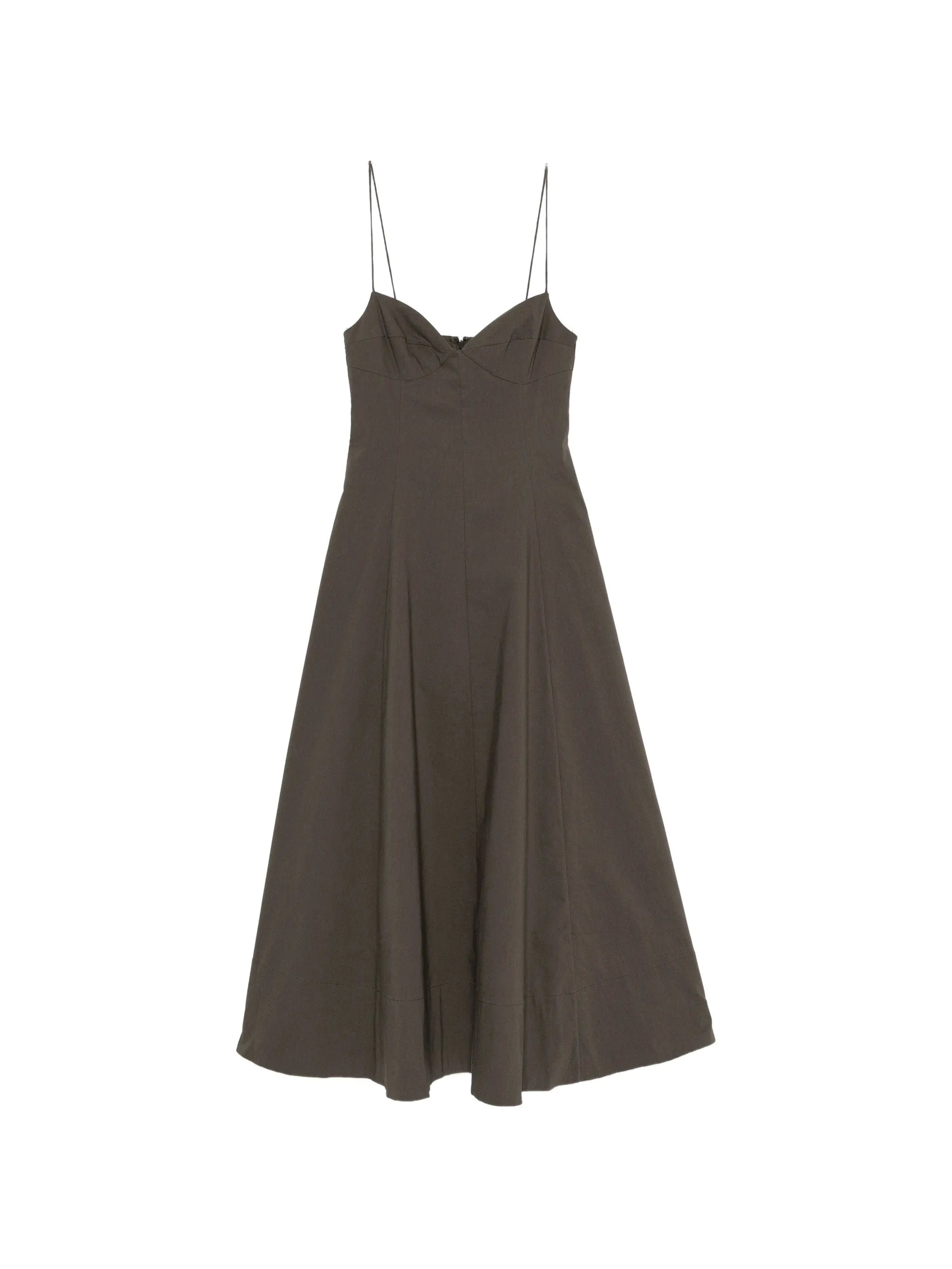 St. Agni Cami panelled midi dress
