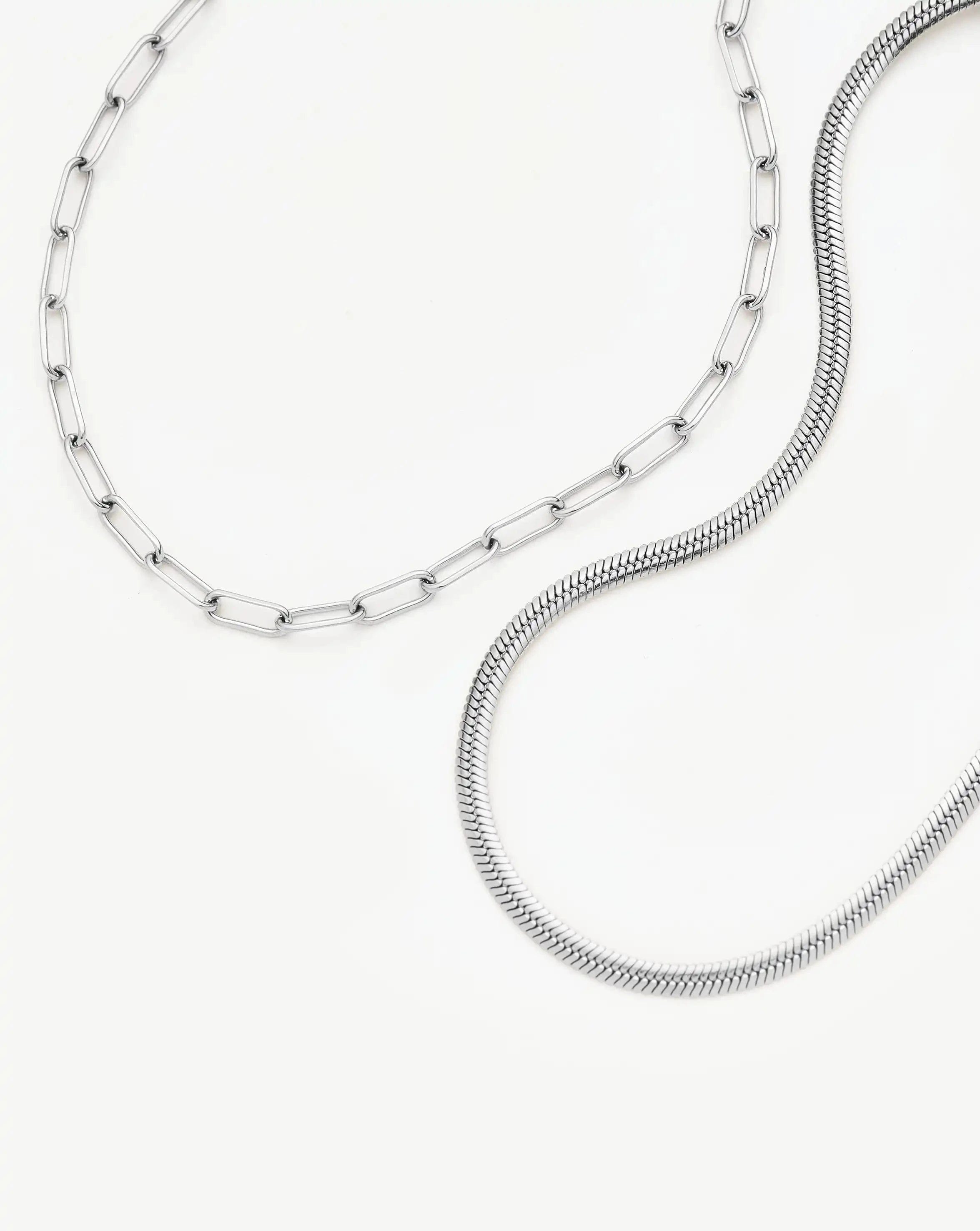 Missoma The Go - To Bracelet Set | Platinum Plated
