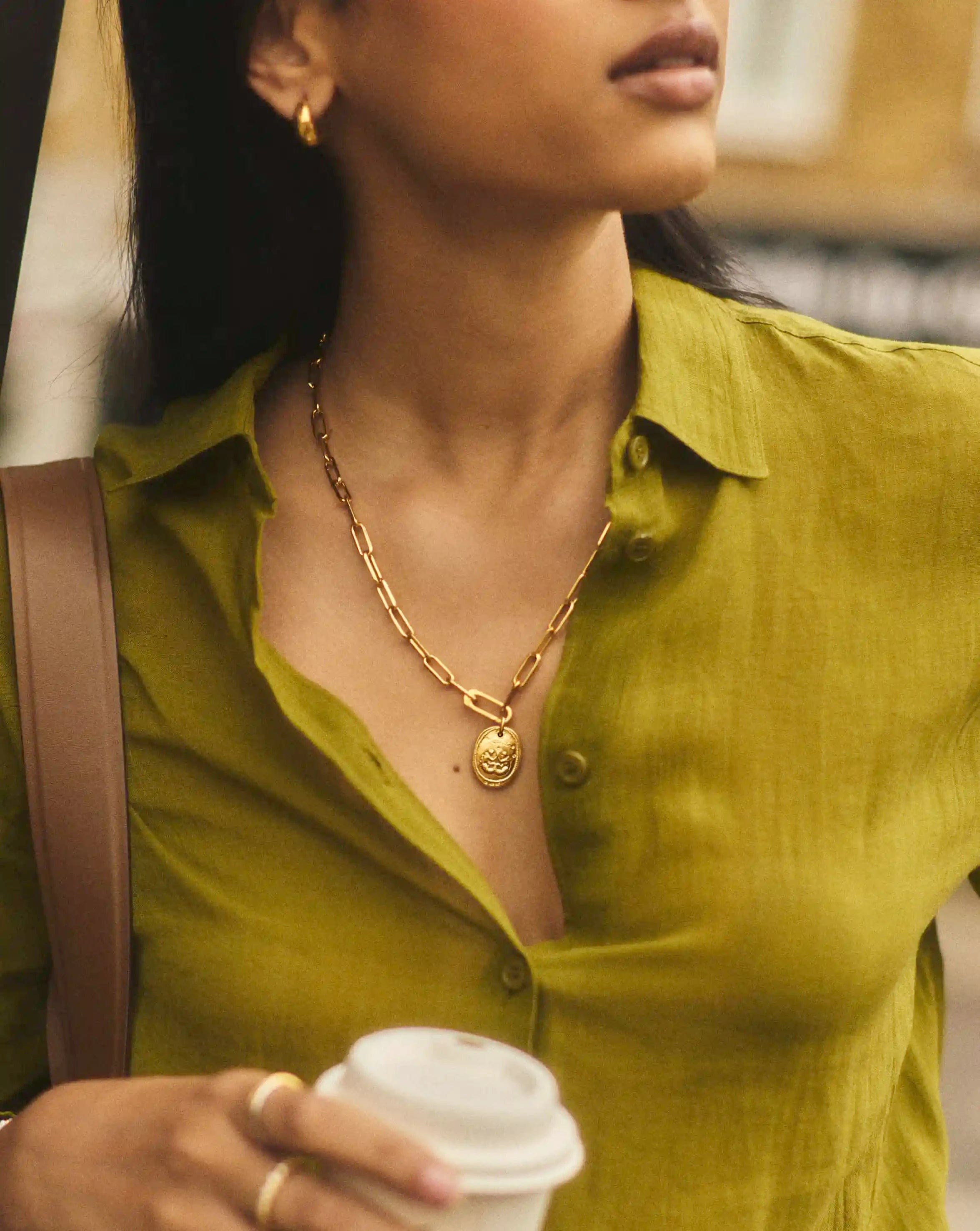 Missoma The Friendship Talisman Pendant | 18ct Gold Plated