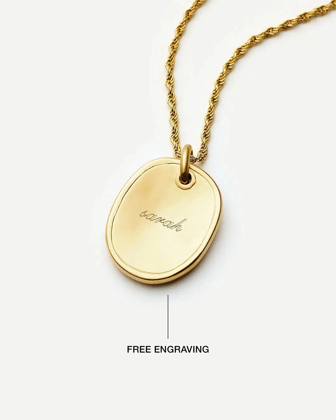 Missoma The Friendship Talisman Pendant | 18ct Gold Plated