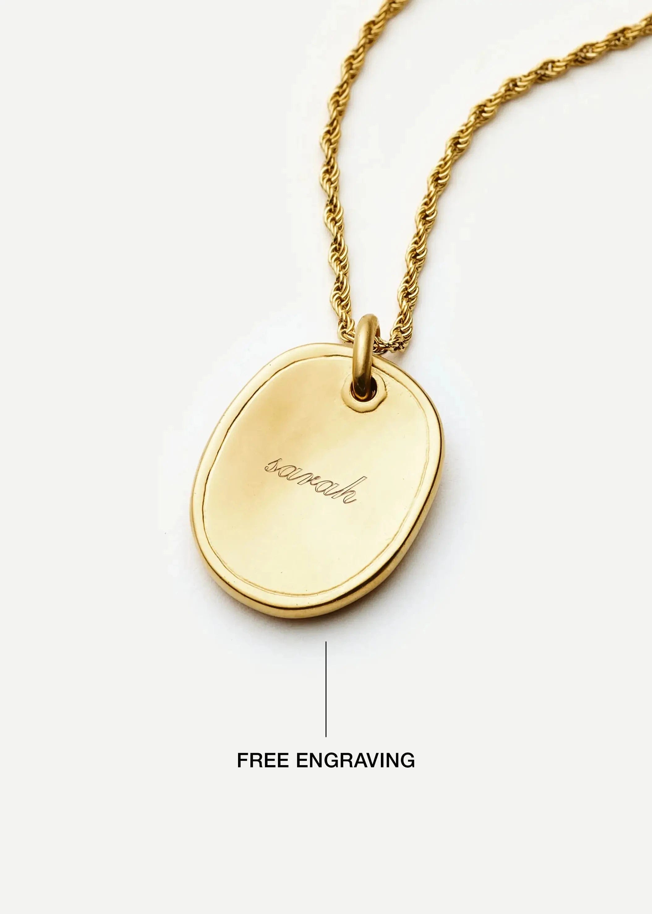 Missoma The Friendship Talisman Necklace | 18ct Gold Plated