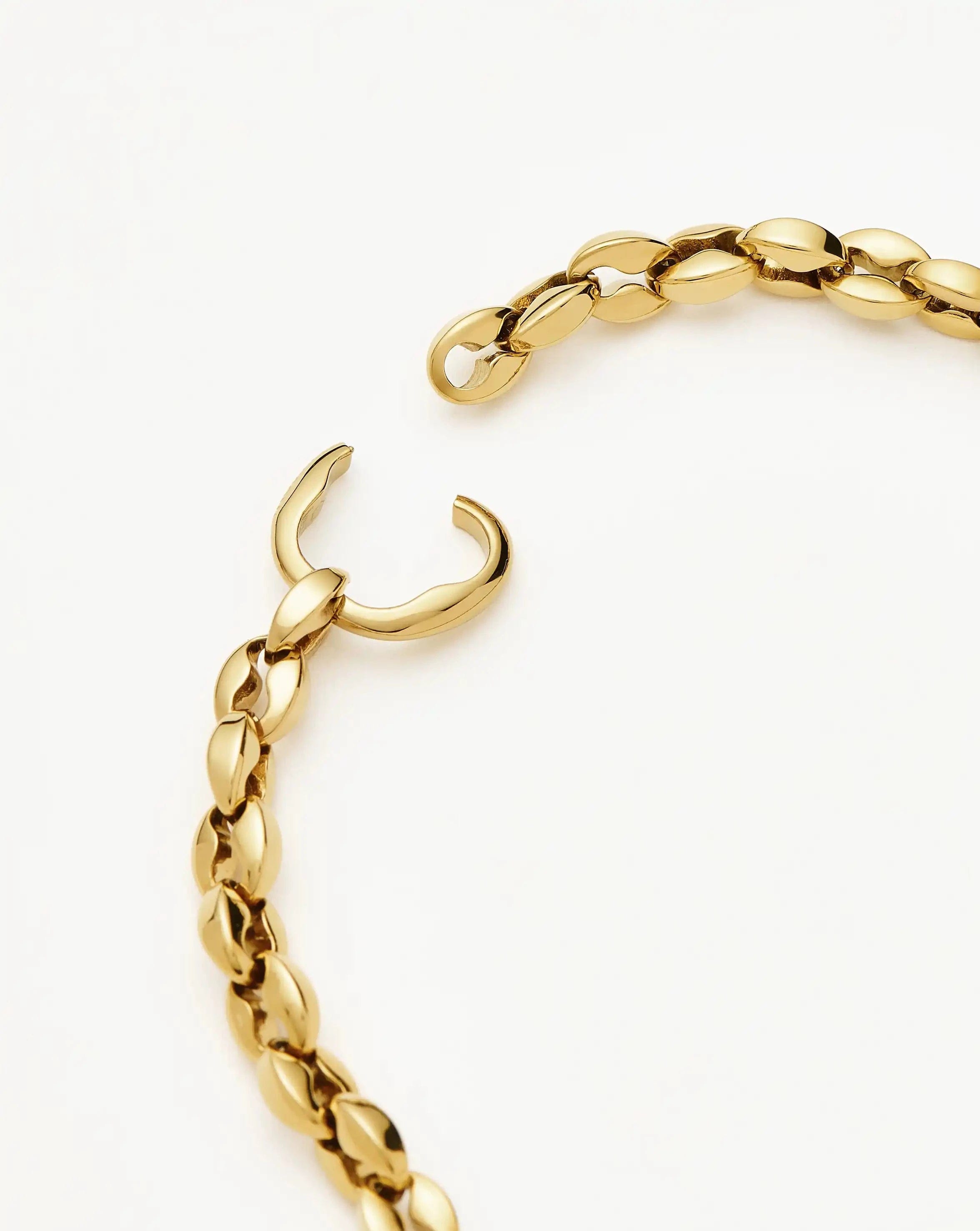 Missoma Mariner Medium Chain Necklace | 18ct Gold Plated