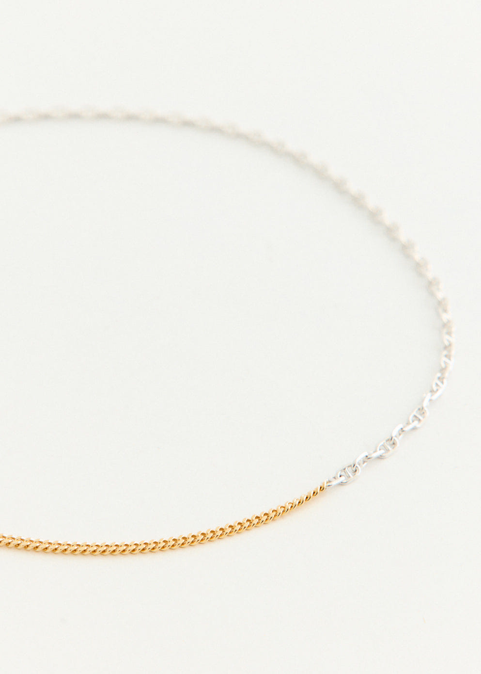 Tom Wood Rue Chain Duo Necklace
