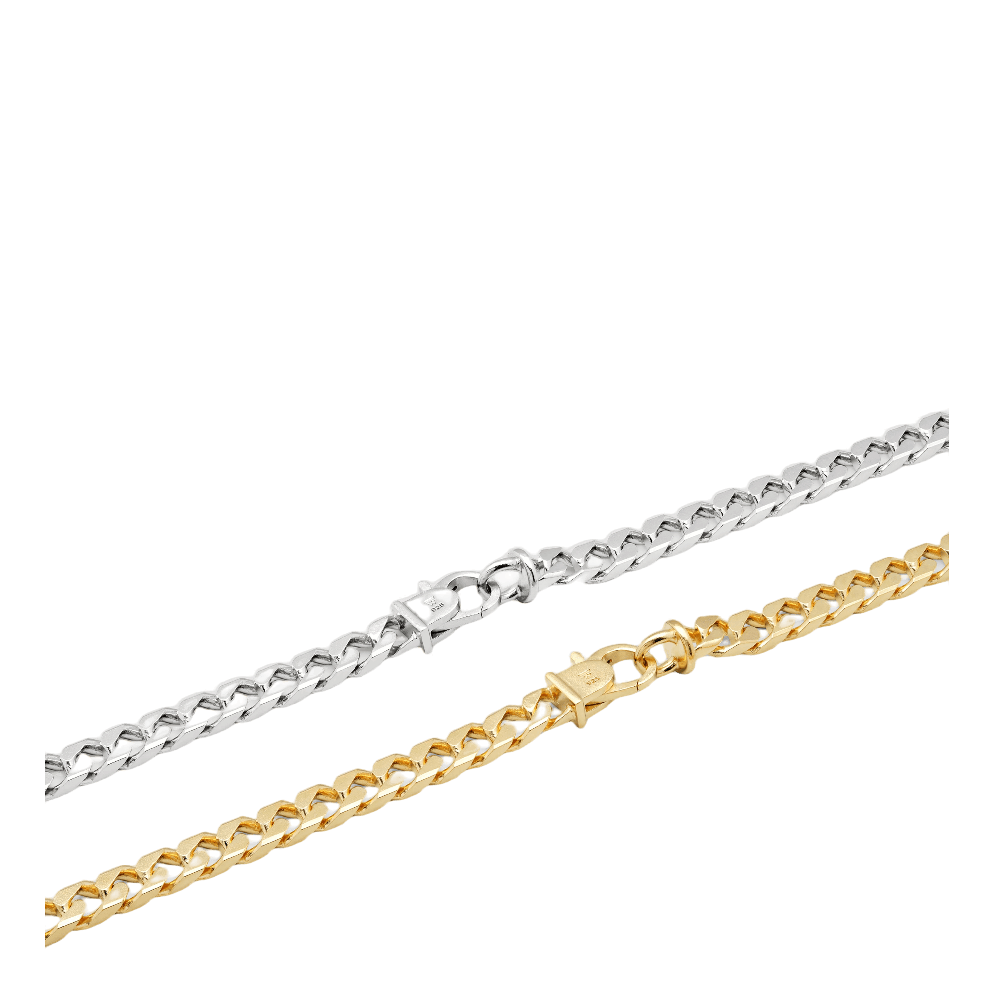 Tom Wood Frankie Chain Gold 925 Sterling Silver / 9k Gold