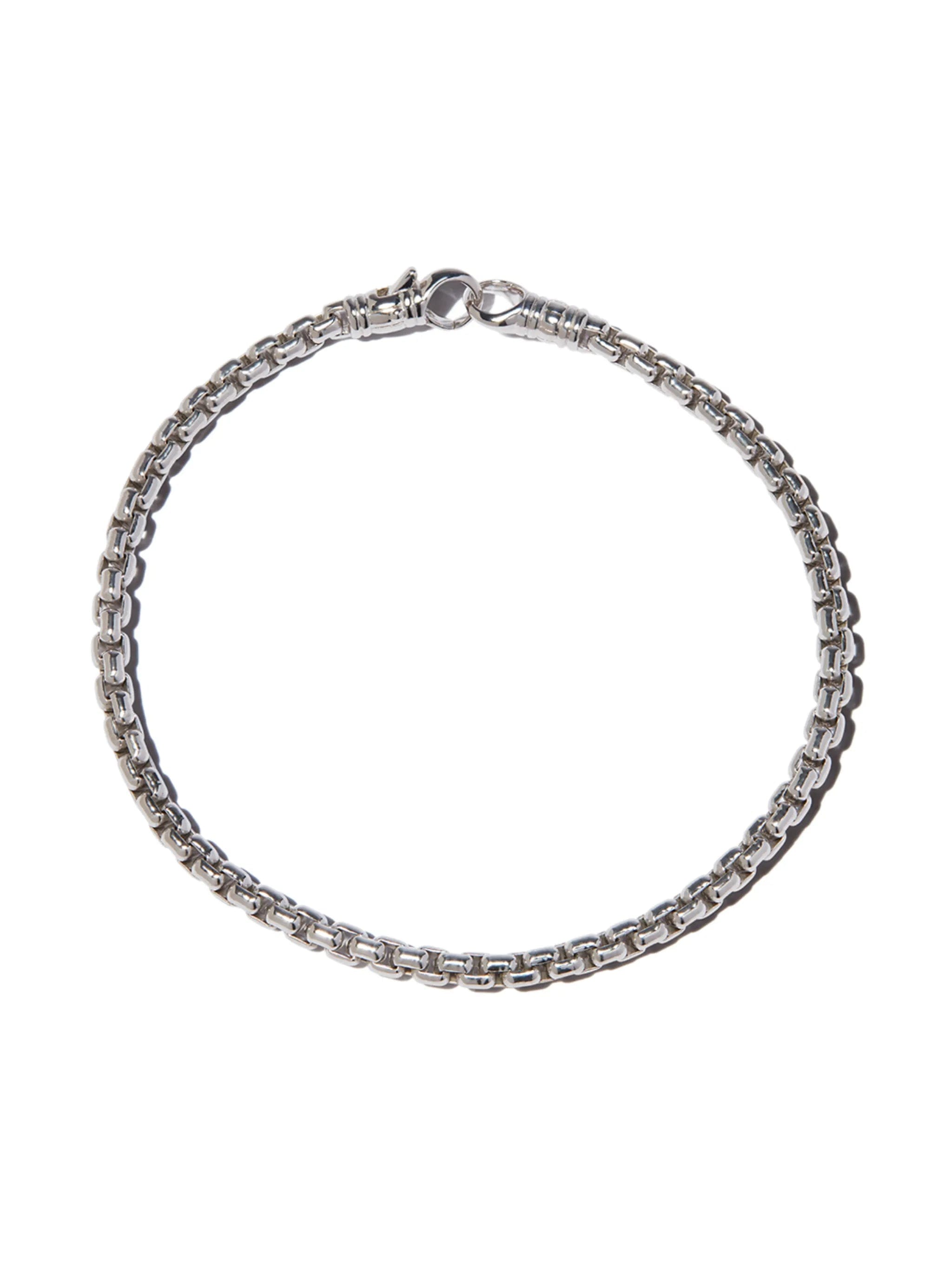 Tom Wood Venetian rhodium - plated sterling silver bracelet
