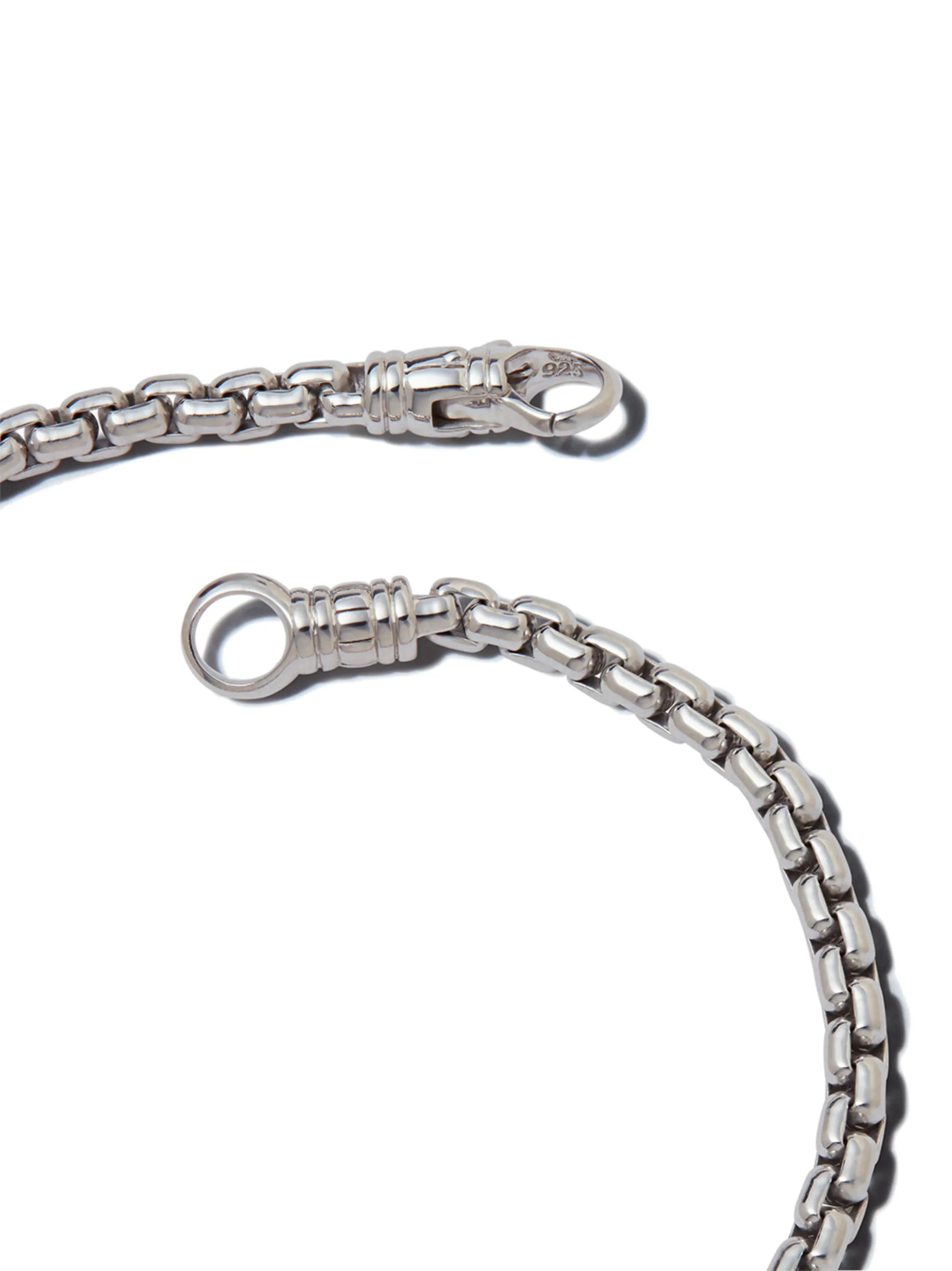 Tom Wood Venetian rhodium - plated sterling silver bracelet
