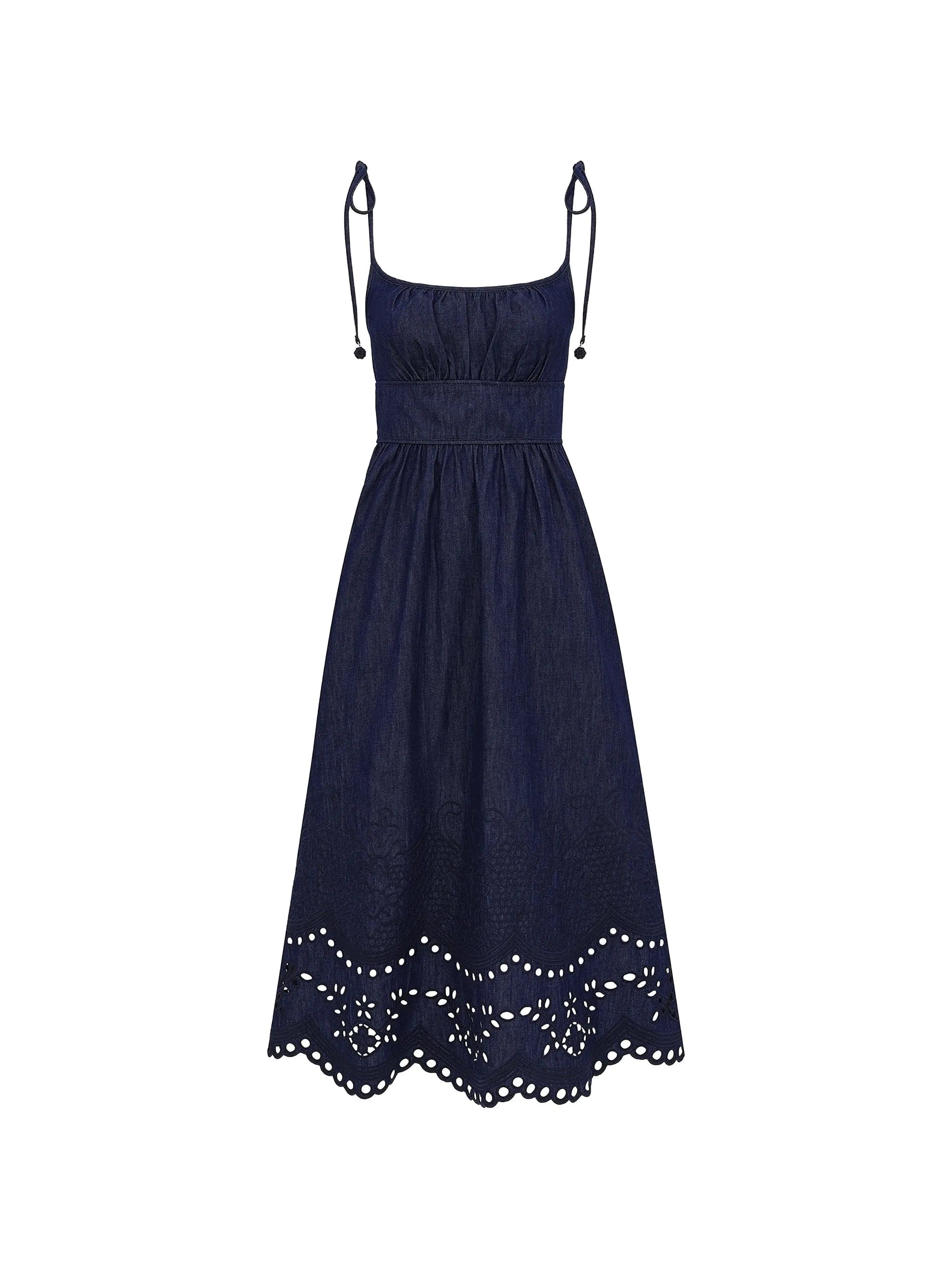 Zimmermann Mahon broderie - anglaise midi dress