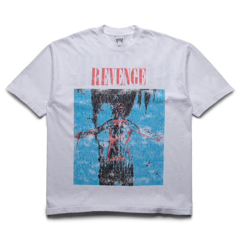Revenge Silver T-Shirt - White