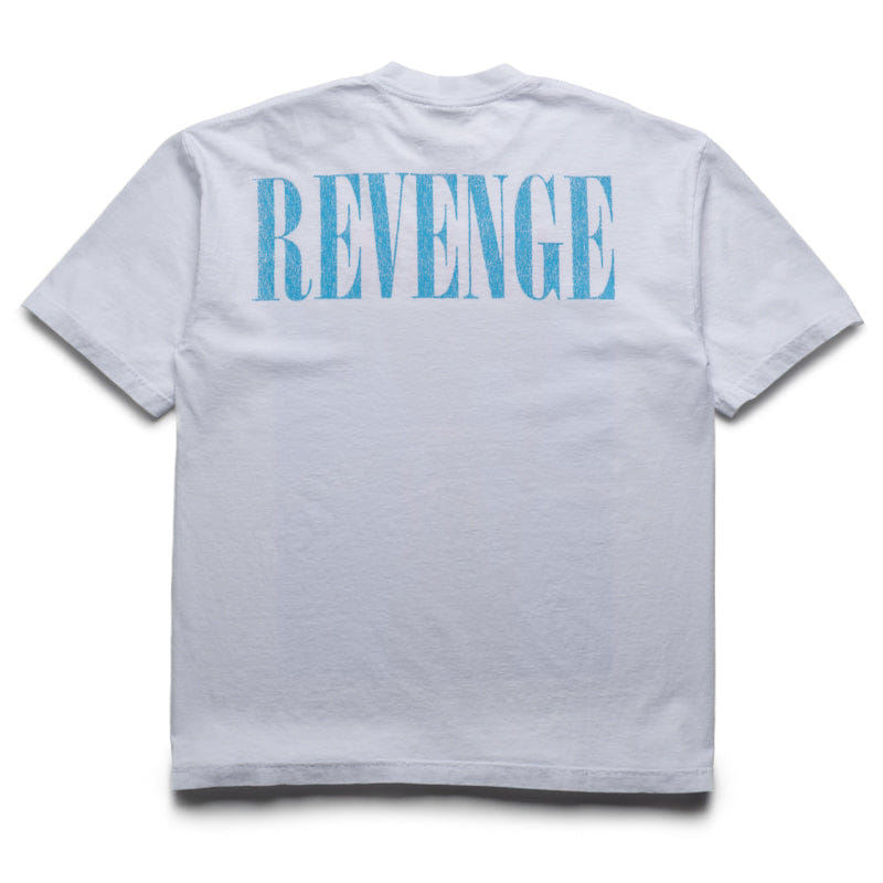 Revenge Silver T-Shirt - White