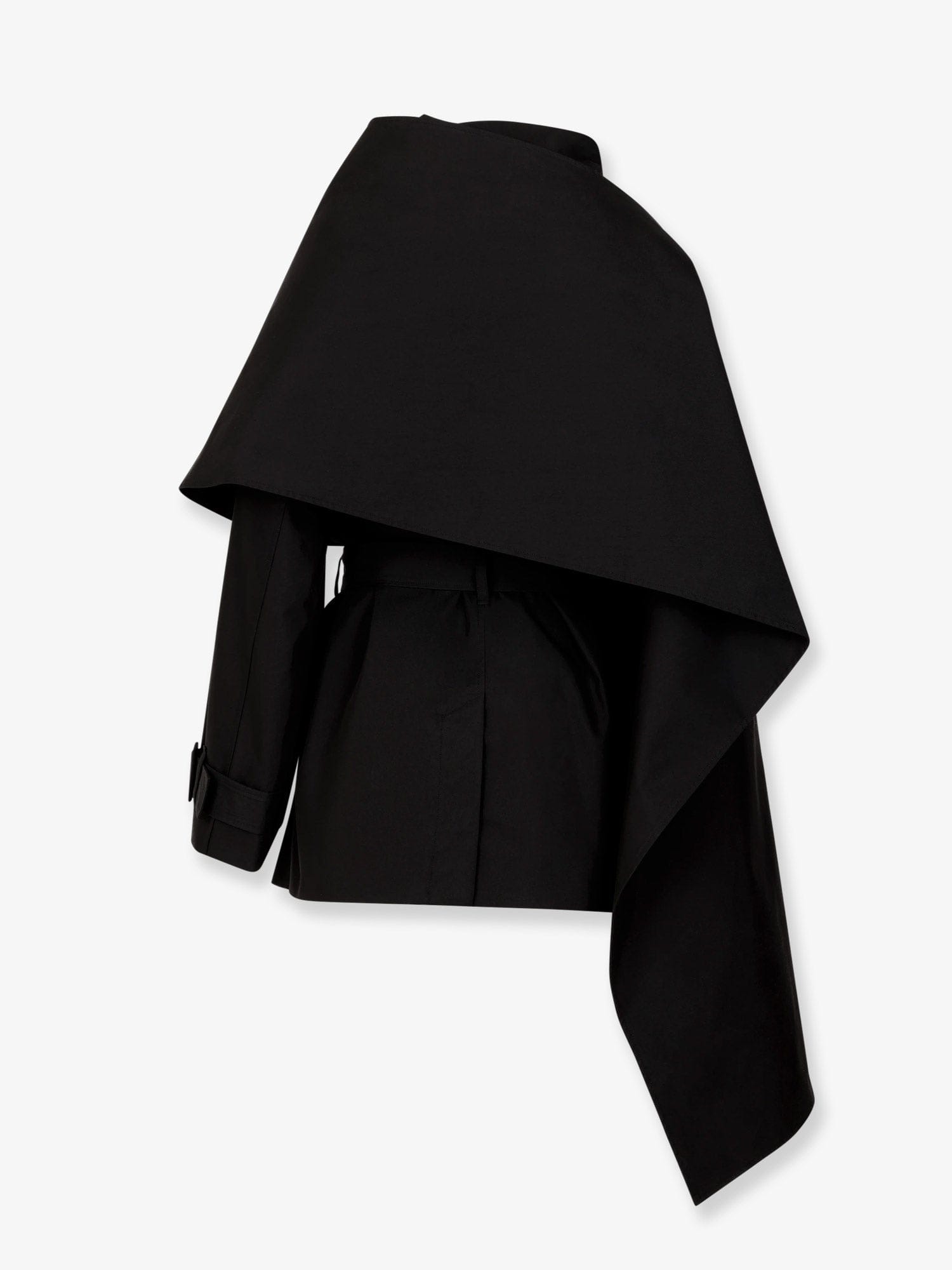Entire Studios Mini Scarf cotton coat