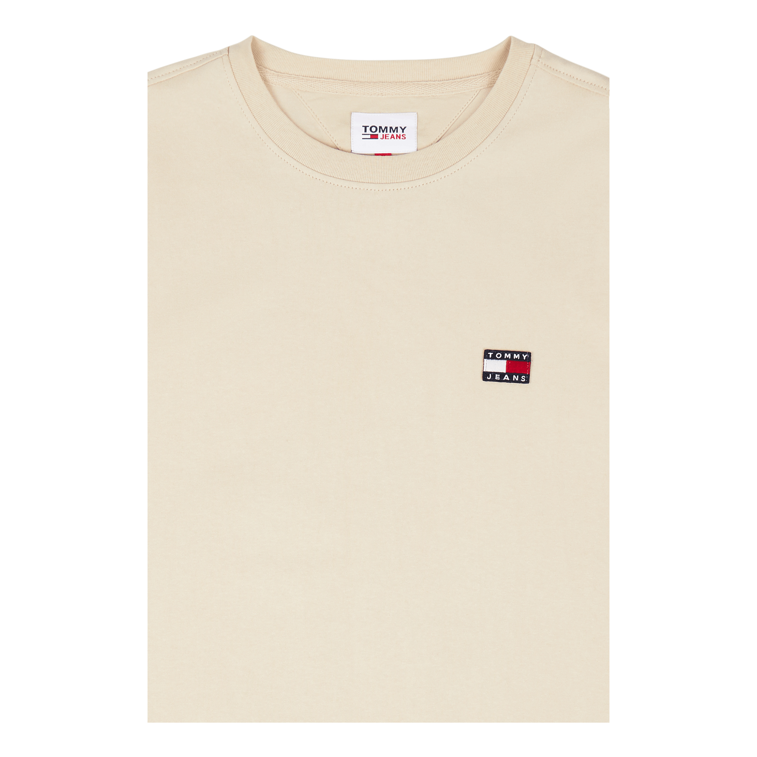 Tommy Jeans Tjm Clsc Tommy Xs Badge T-Shirt Beige