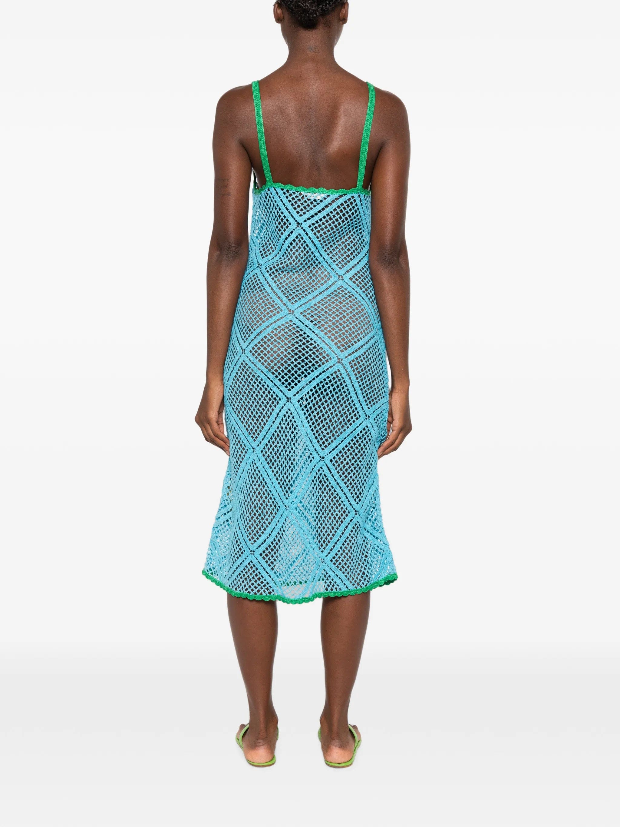 JW Anderson crochet car - motif midi dress