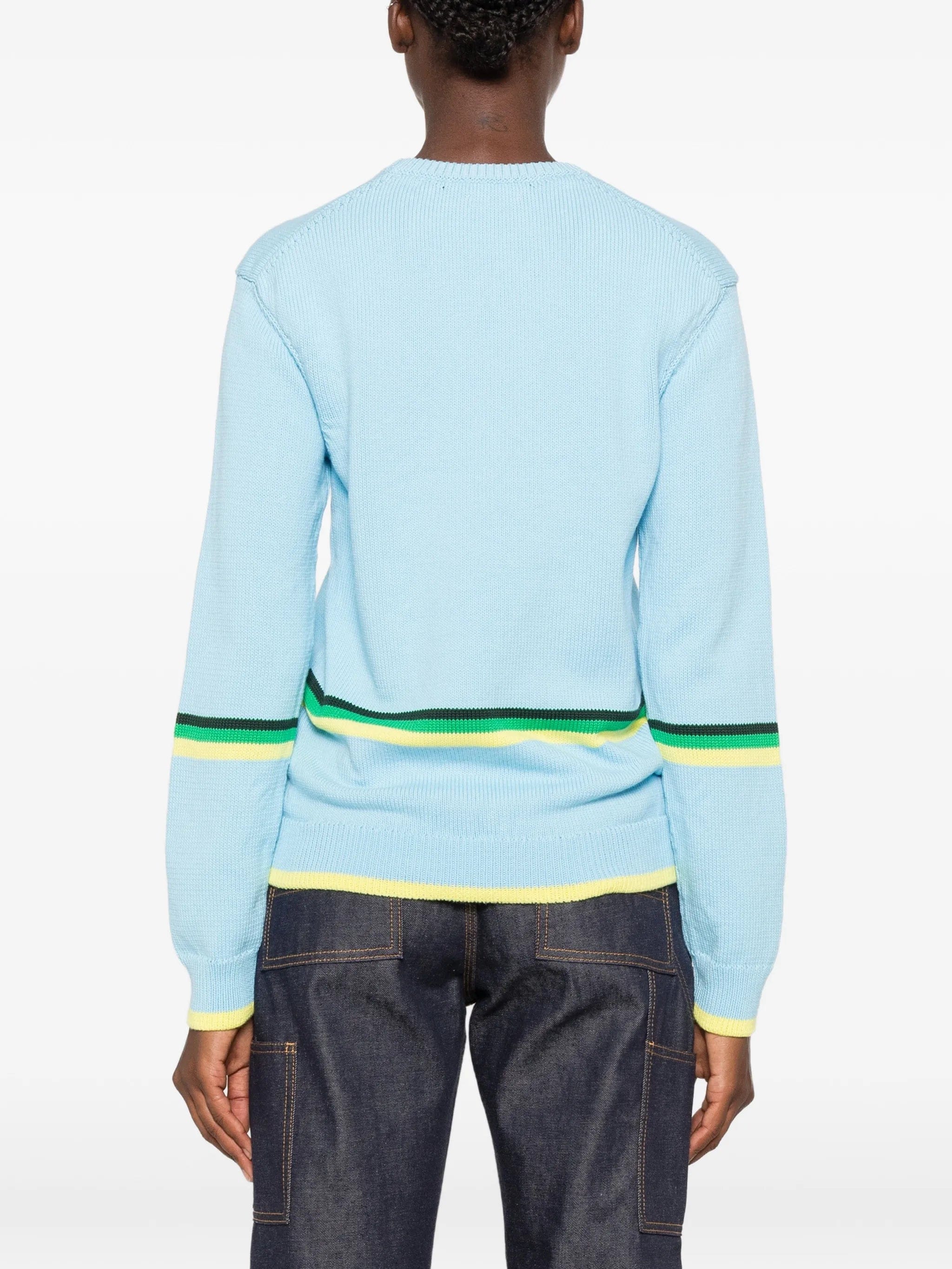 JW Anderson car - patch sweater