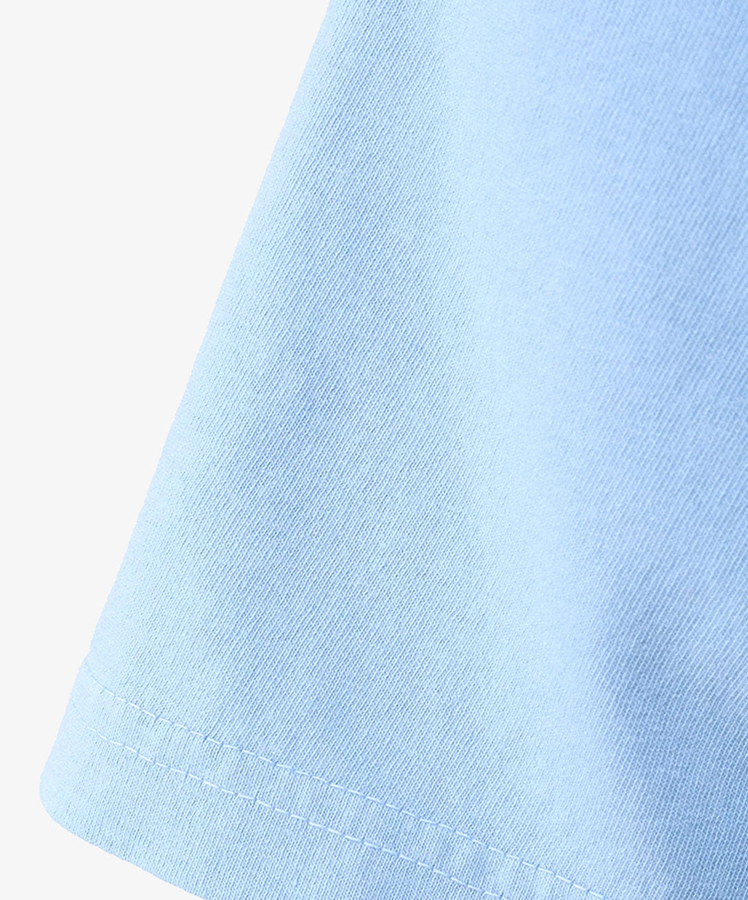 SPORTY & RICH | EMBLEM T - SHIRT { SKY BLUE/WHITE