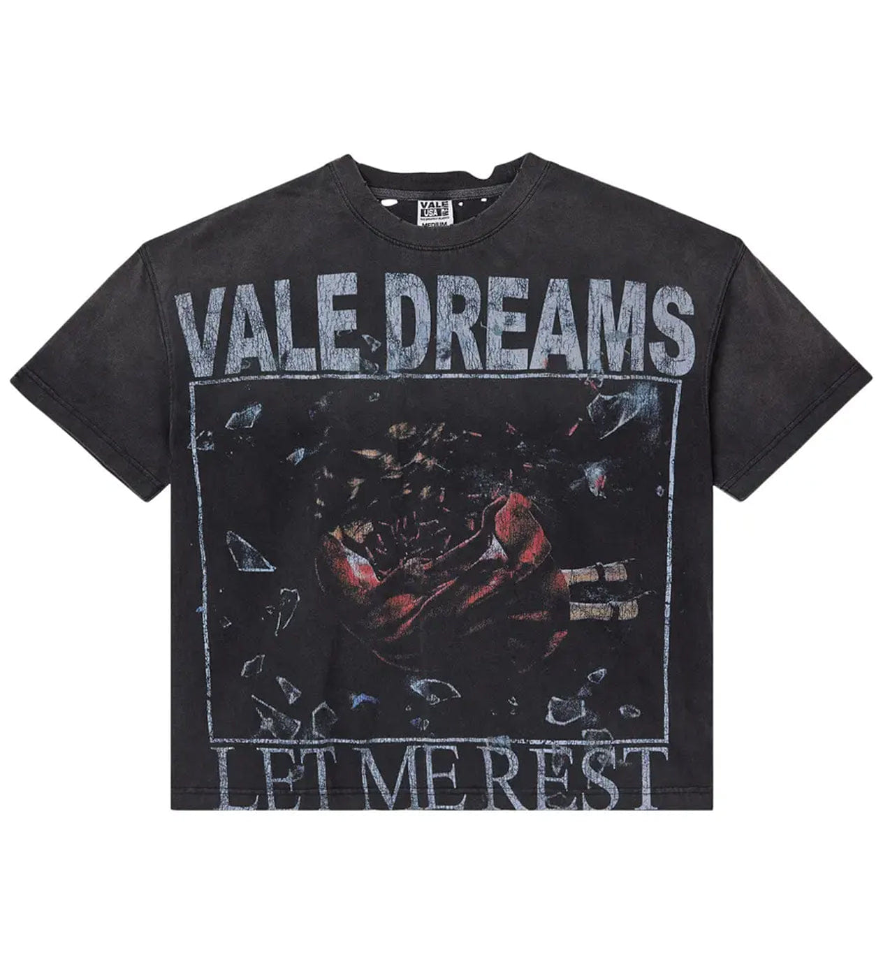 Vale Forever Red Dress T-Shirt Black