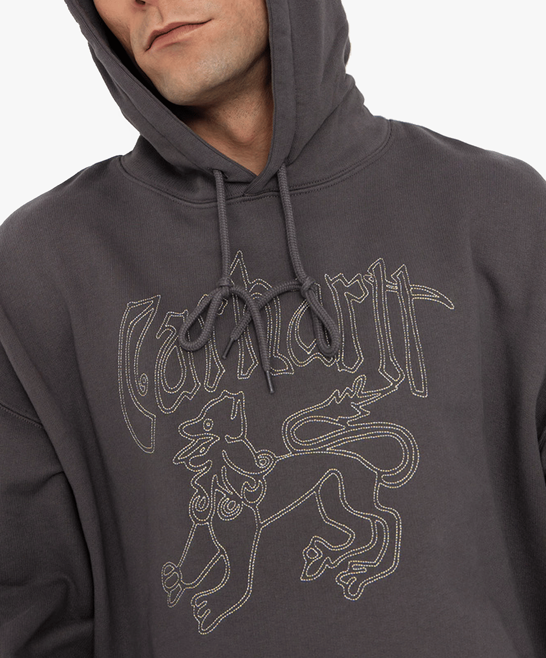 Carhartt | HOODED HACKWORK SWEATSHIRT { VITOLA/GLASSY PINK