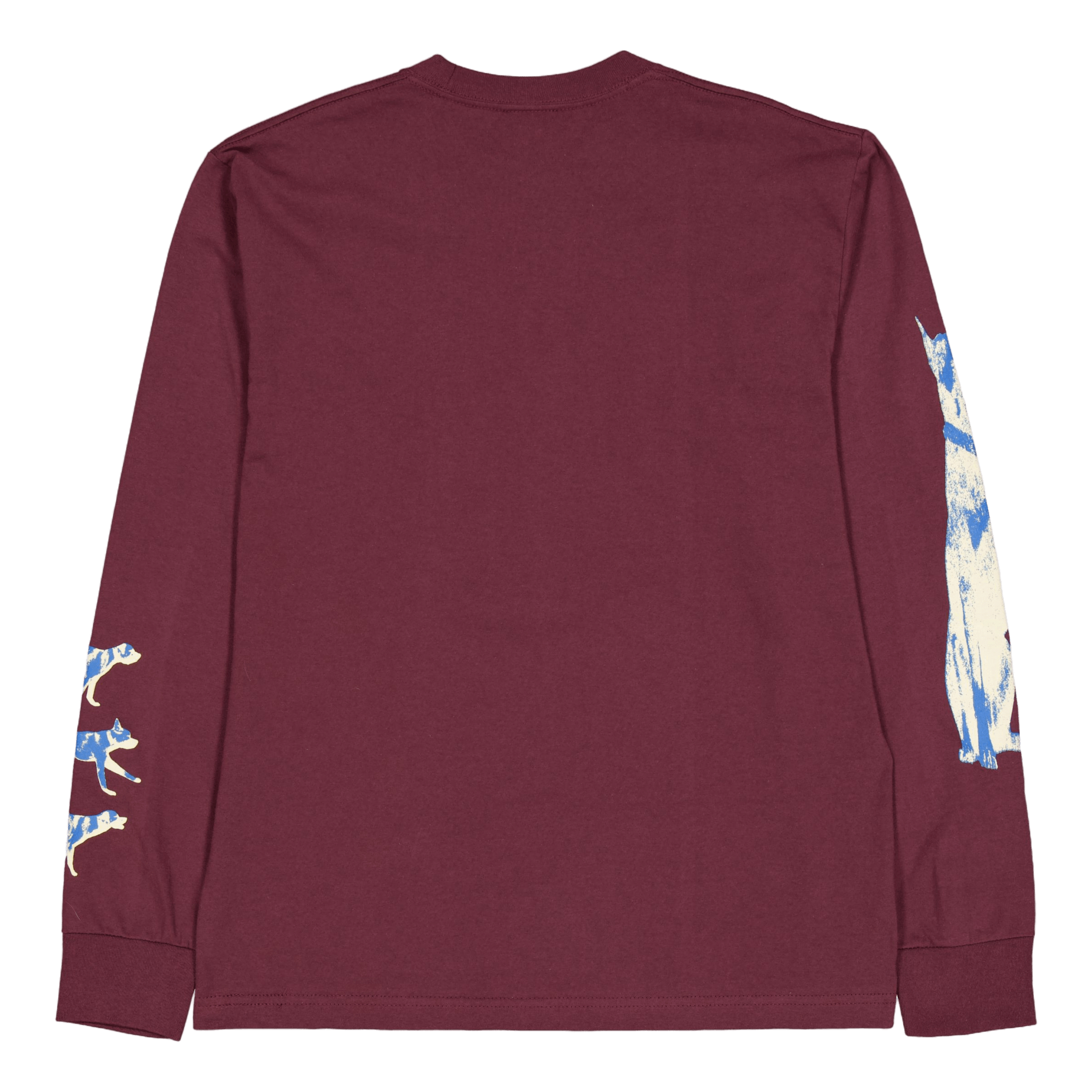 HUF Red Means Go L/s T-Shirt Eggplant