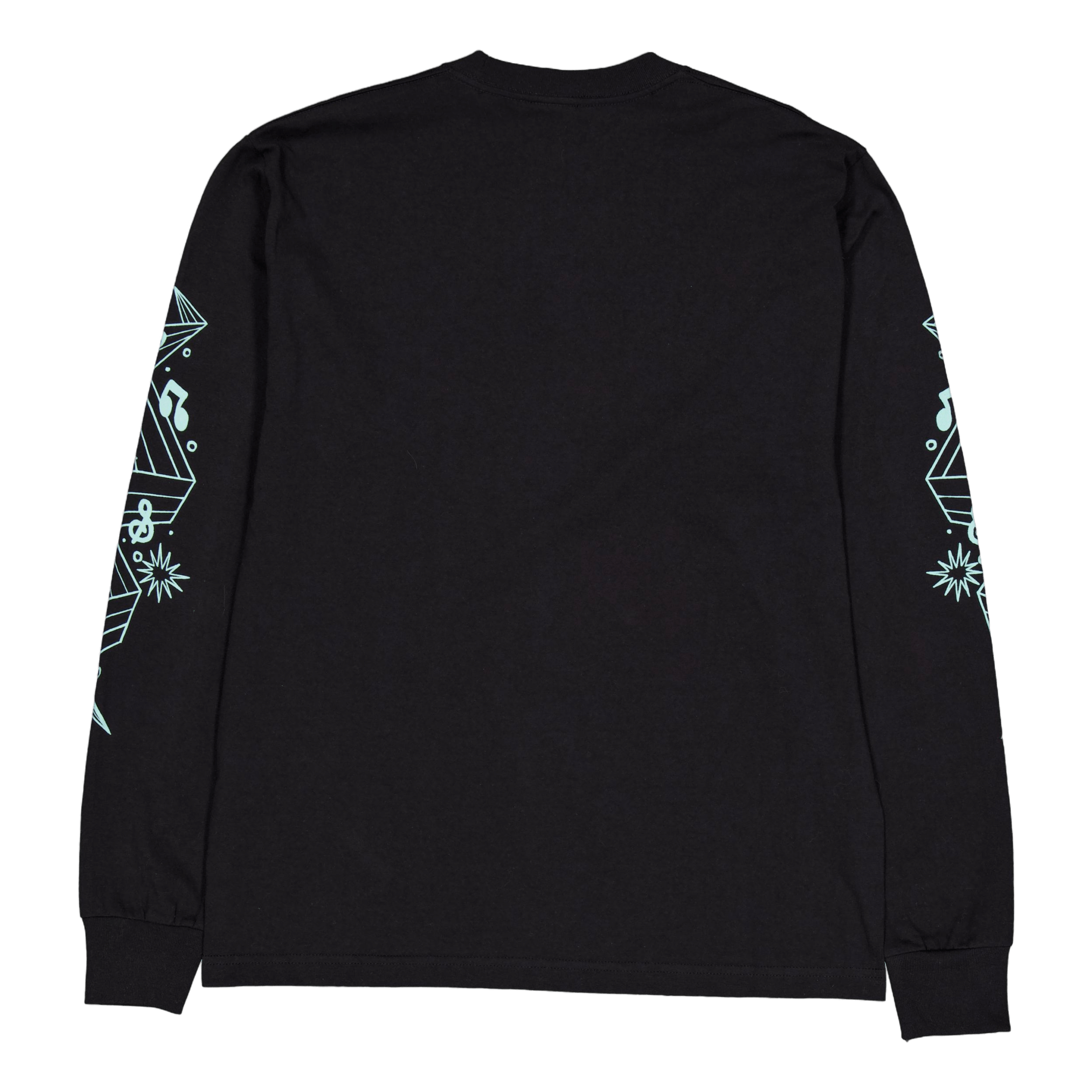 HUF Benchin' L/s T-Shirt Black