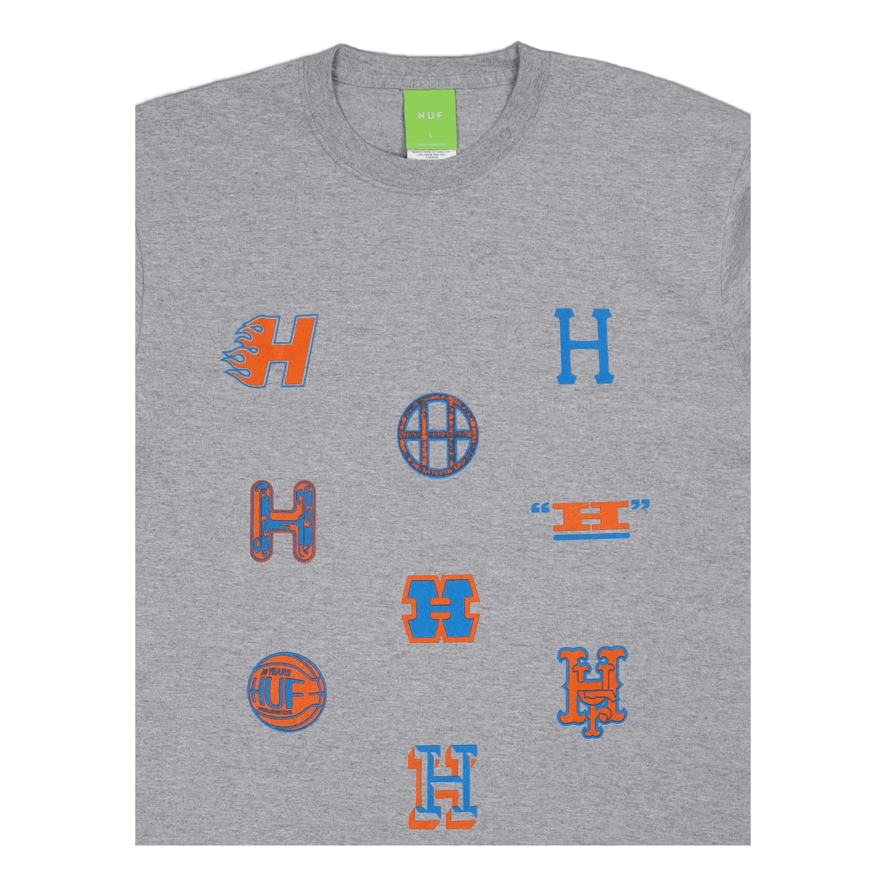 HUF Allstar Team L/s T-Shirt Atgry