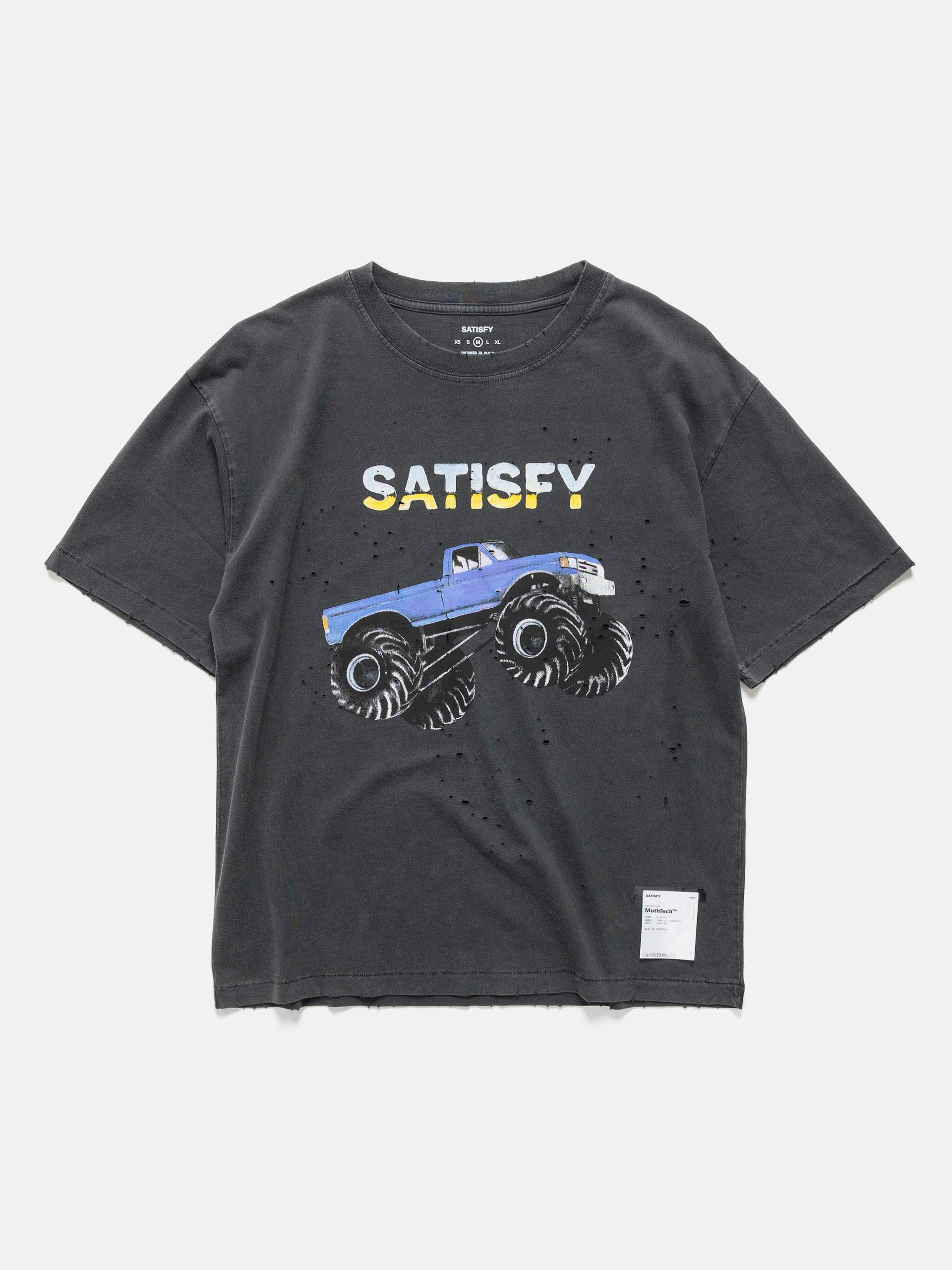 Satisfy MothTech™ T - Shirt #3 Aged Black