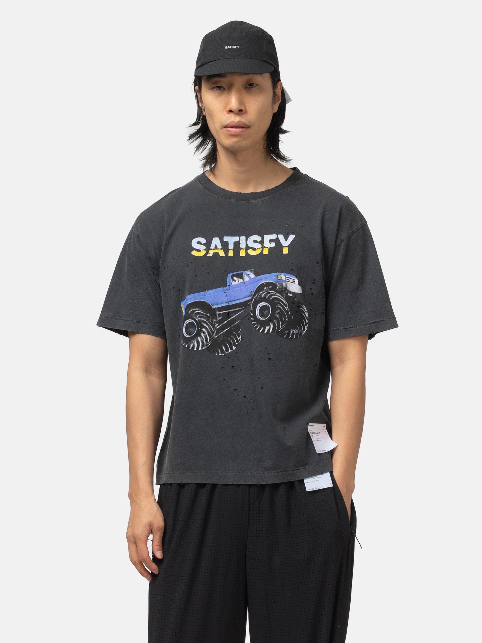 Satisfy MothTech™ T - Shirt #3 Aged Black