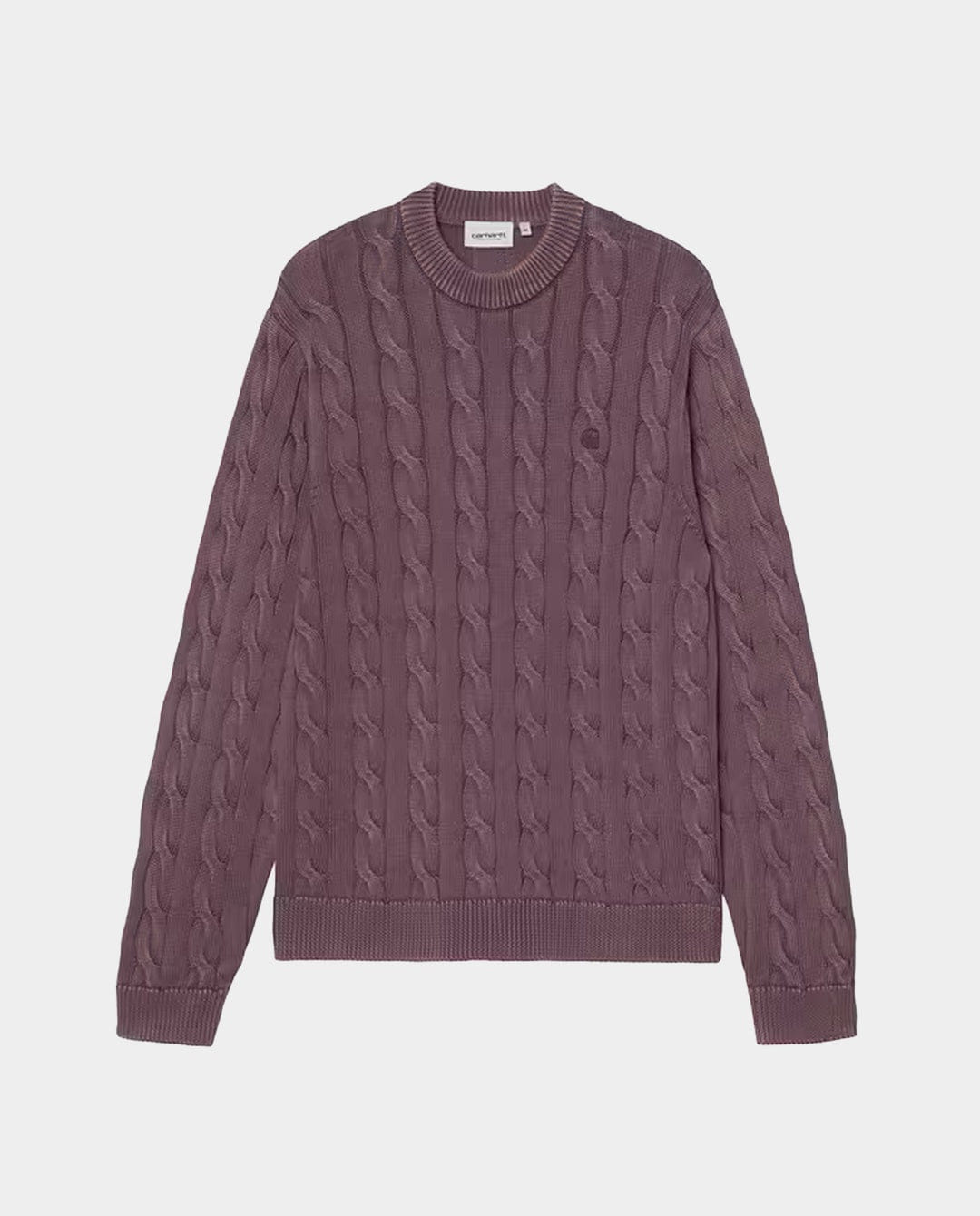 Carhartt WIP - Carter Sweater - Cozy Purple Garment Dyed