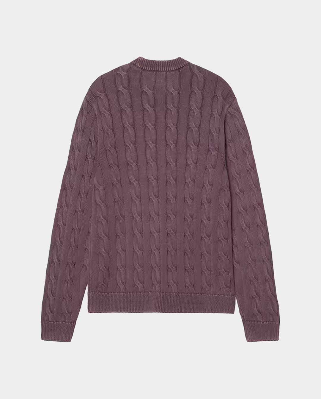 Carhartt WIP - Carter Sweater - Cozy Purple Garment Dyed