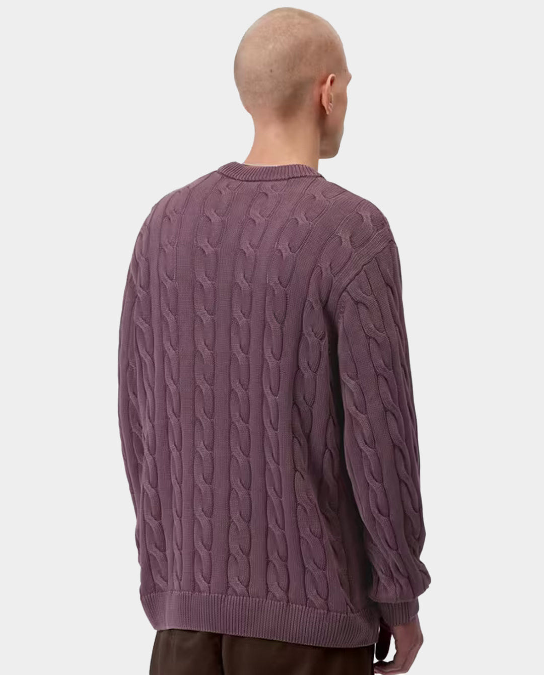Carhartt WIP - Carter Sweater - Cozy Purple Garment Dyed