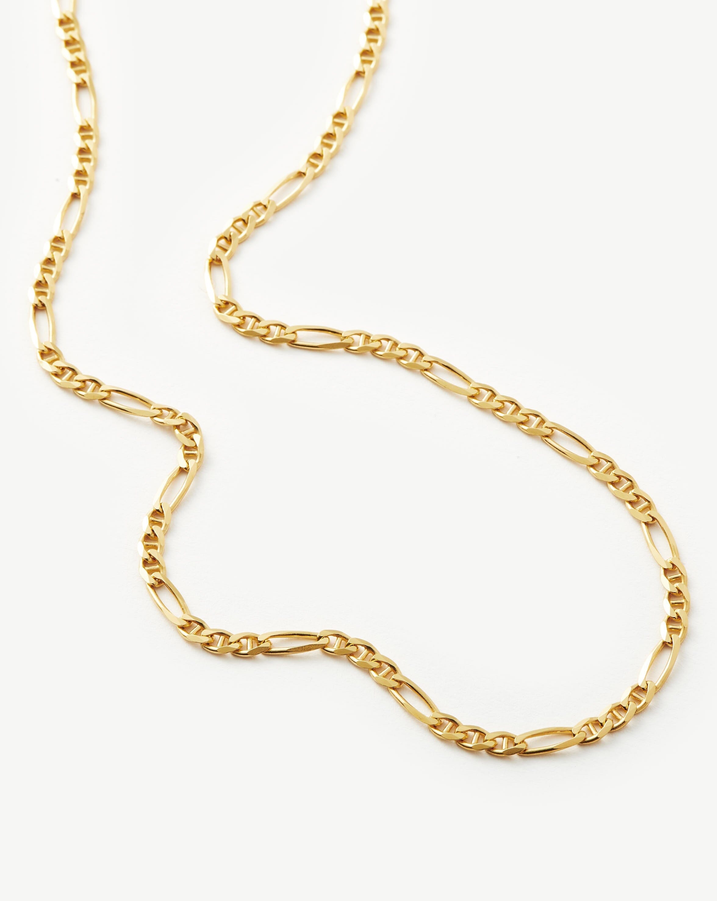 Missoma Mens Filia Curb Chain Necklace