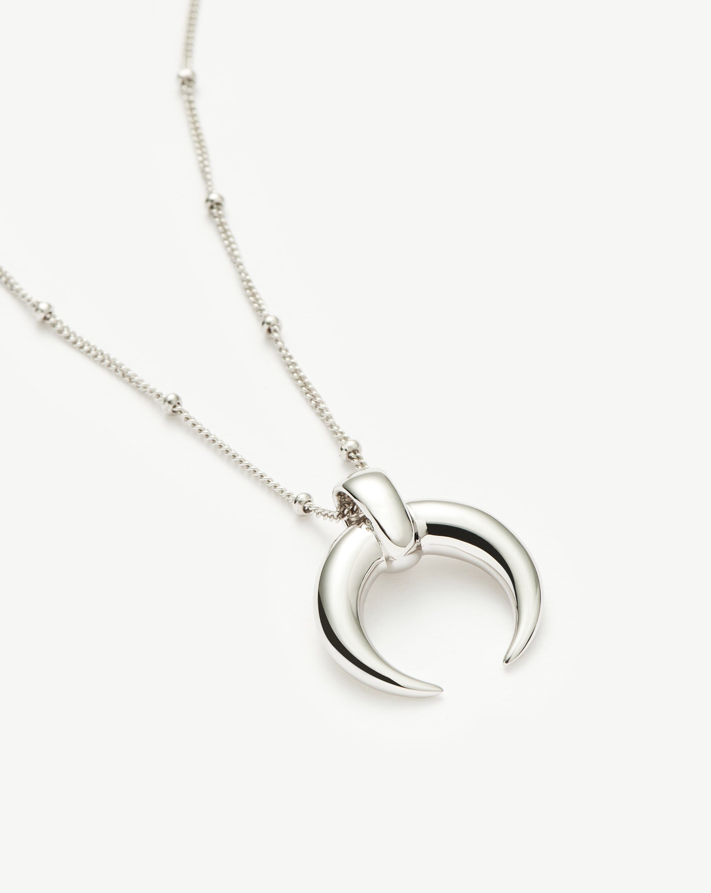Missoma Lucy Williams Large Horn Pendant Necklace
