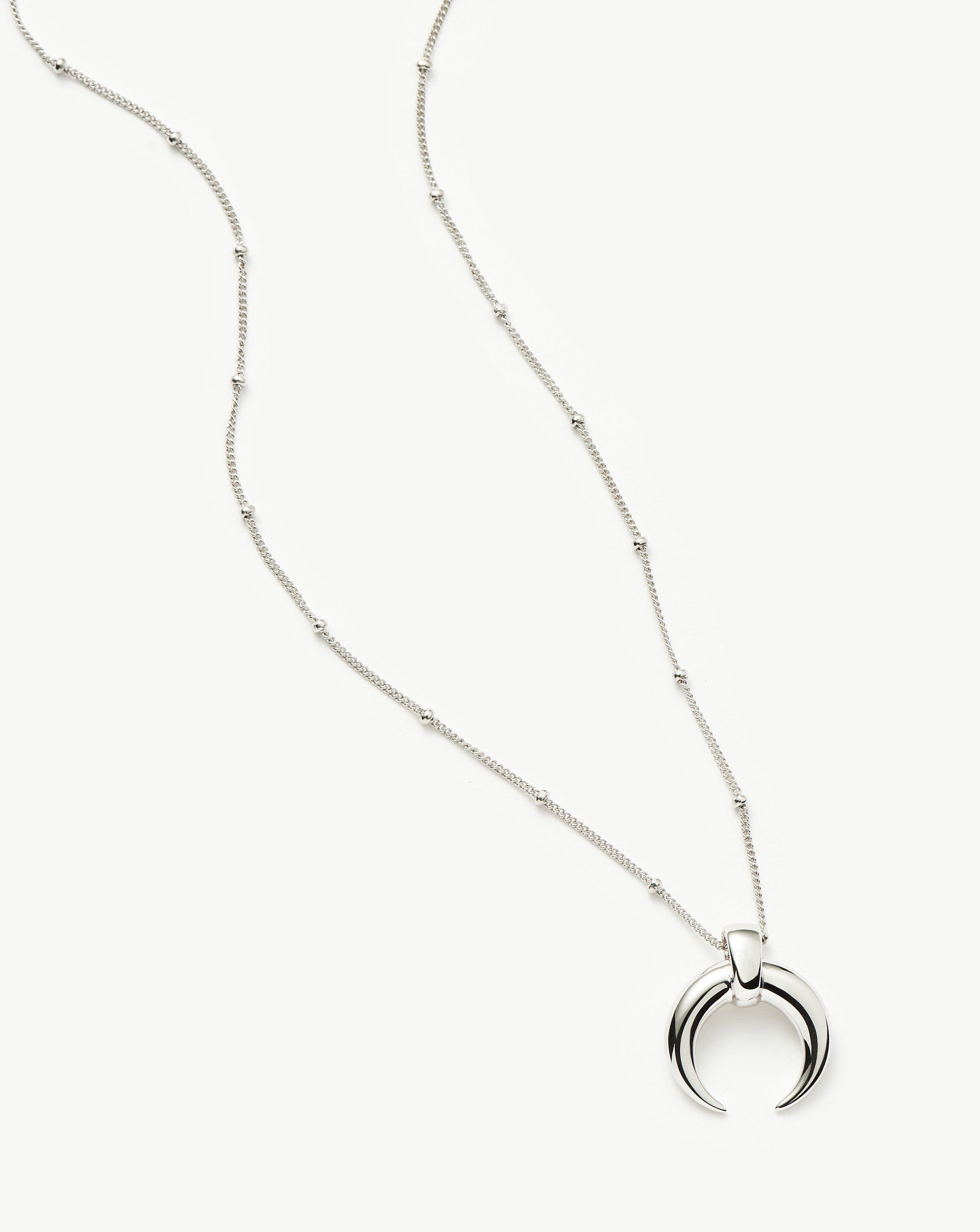 Missoma Lucy Williams Large Horn Pendant Necklace
