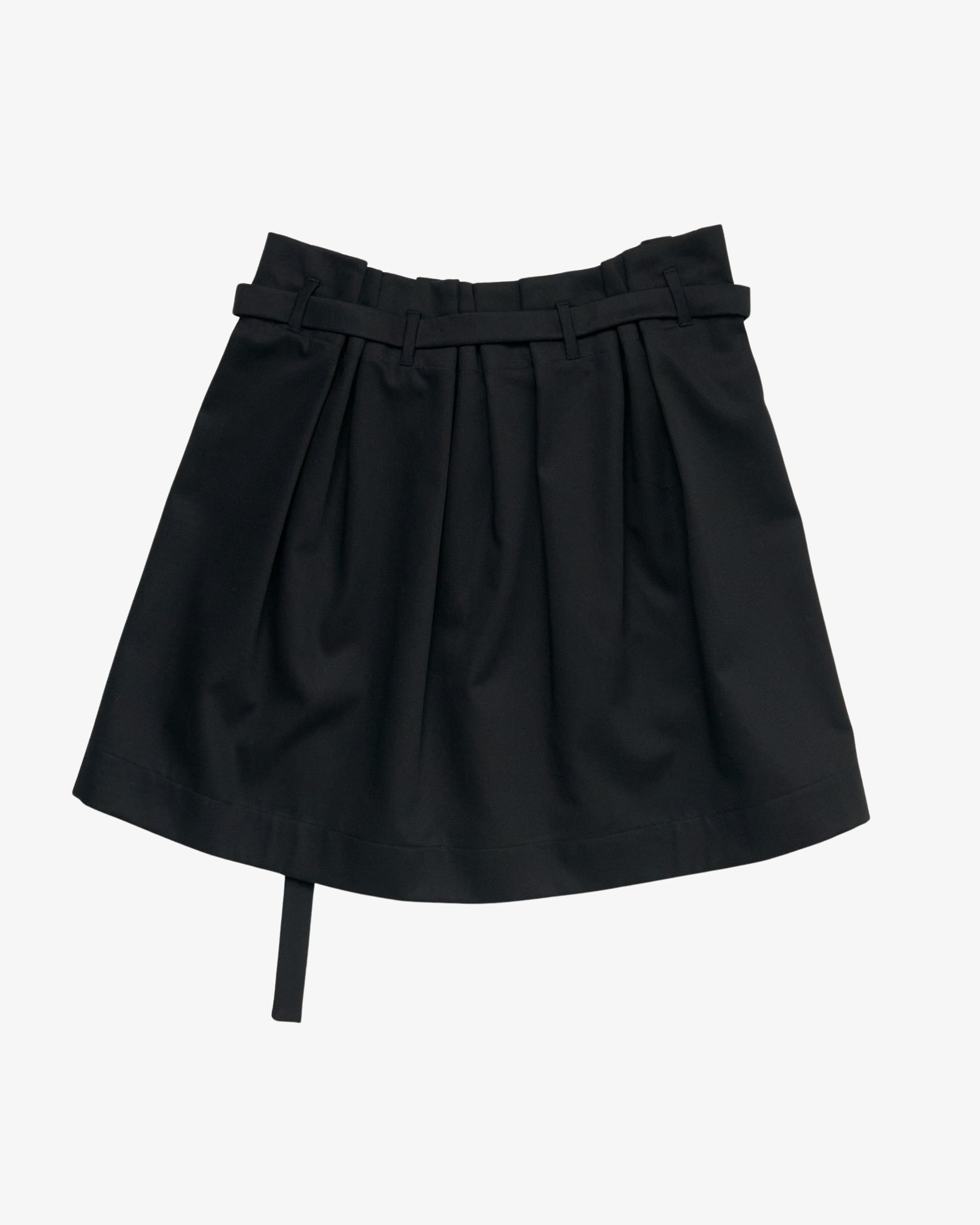 ANN DEMEULEMEESTER - Women's Haga Pleated Miniskirt - (Black)