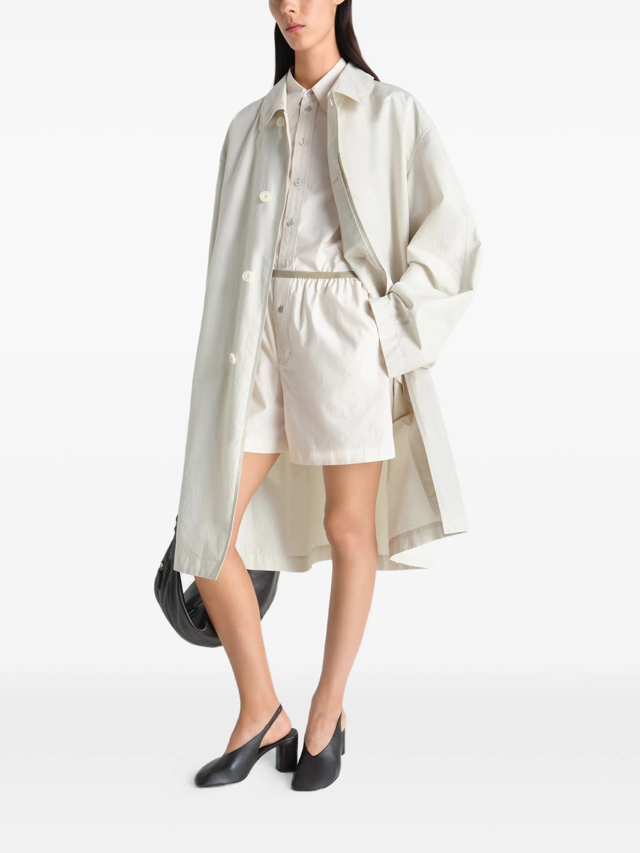 Lemaire classic woven car coat