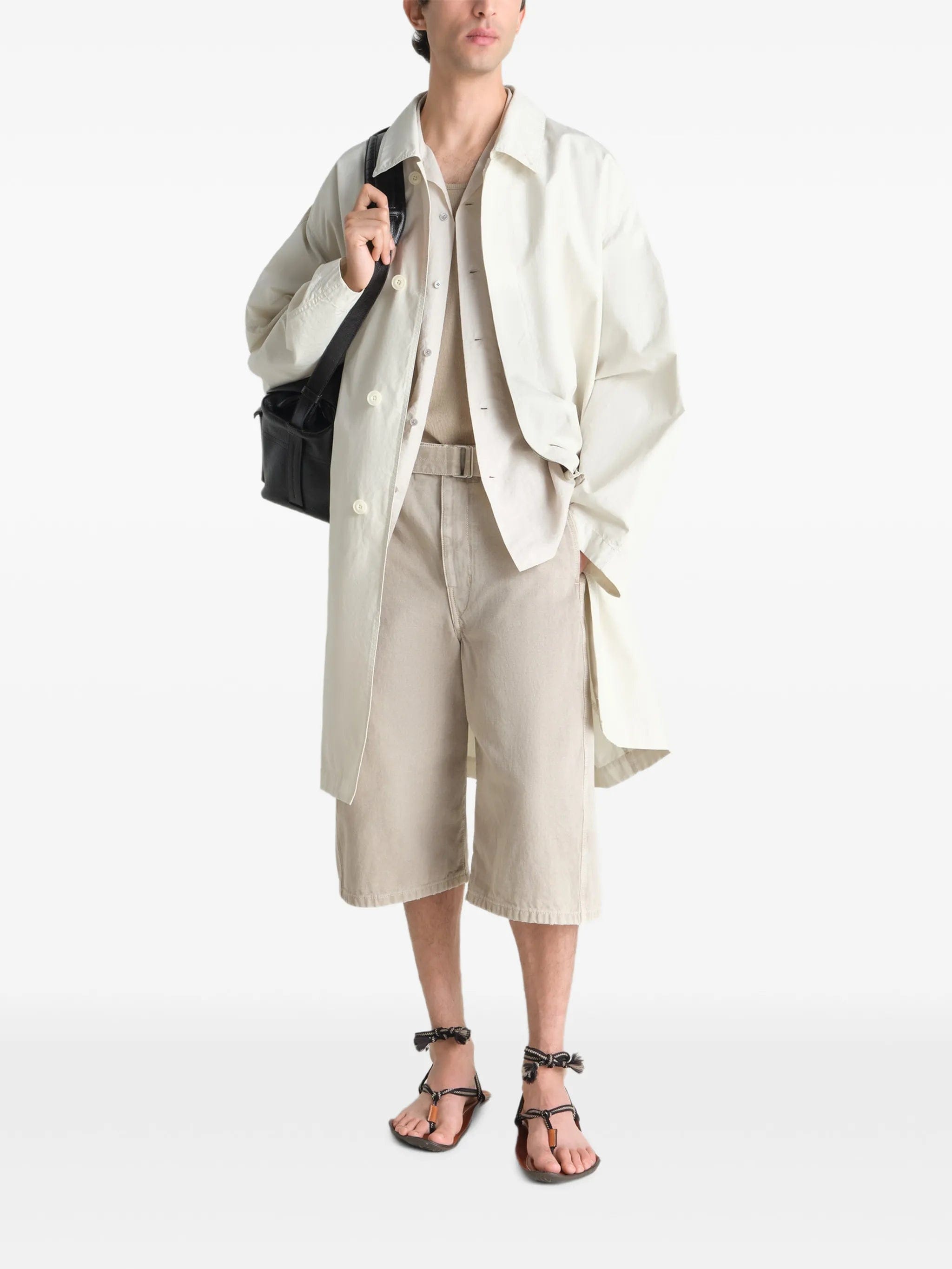 Lemaire classic woven car coat