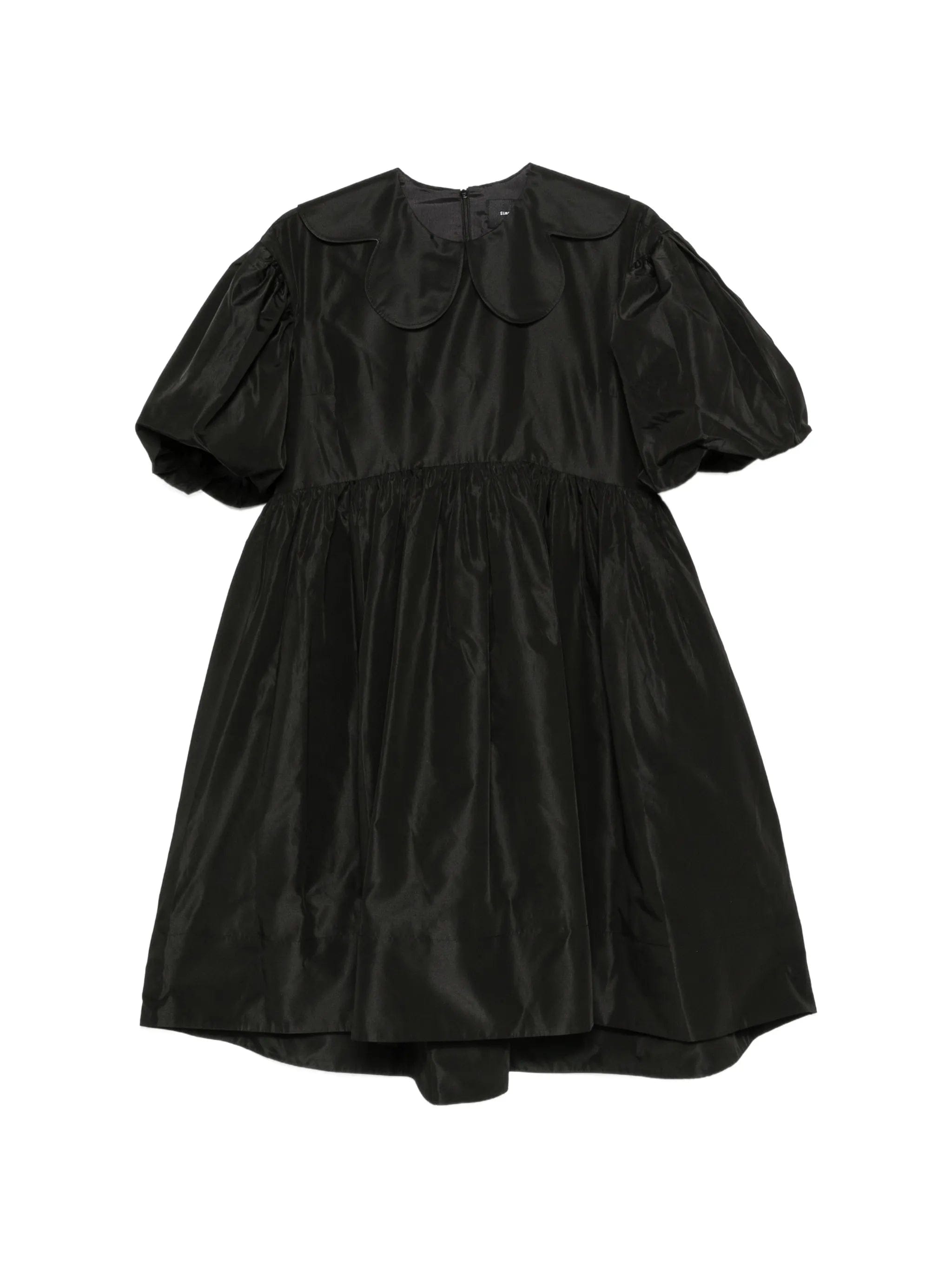 Simone Rocha puff - sleeve petal - collar dress