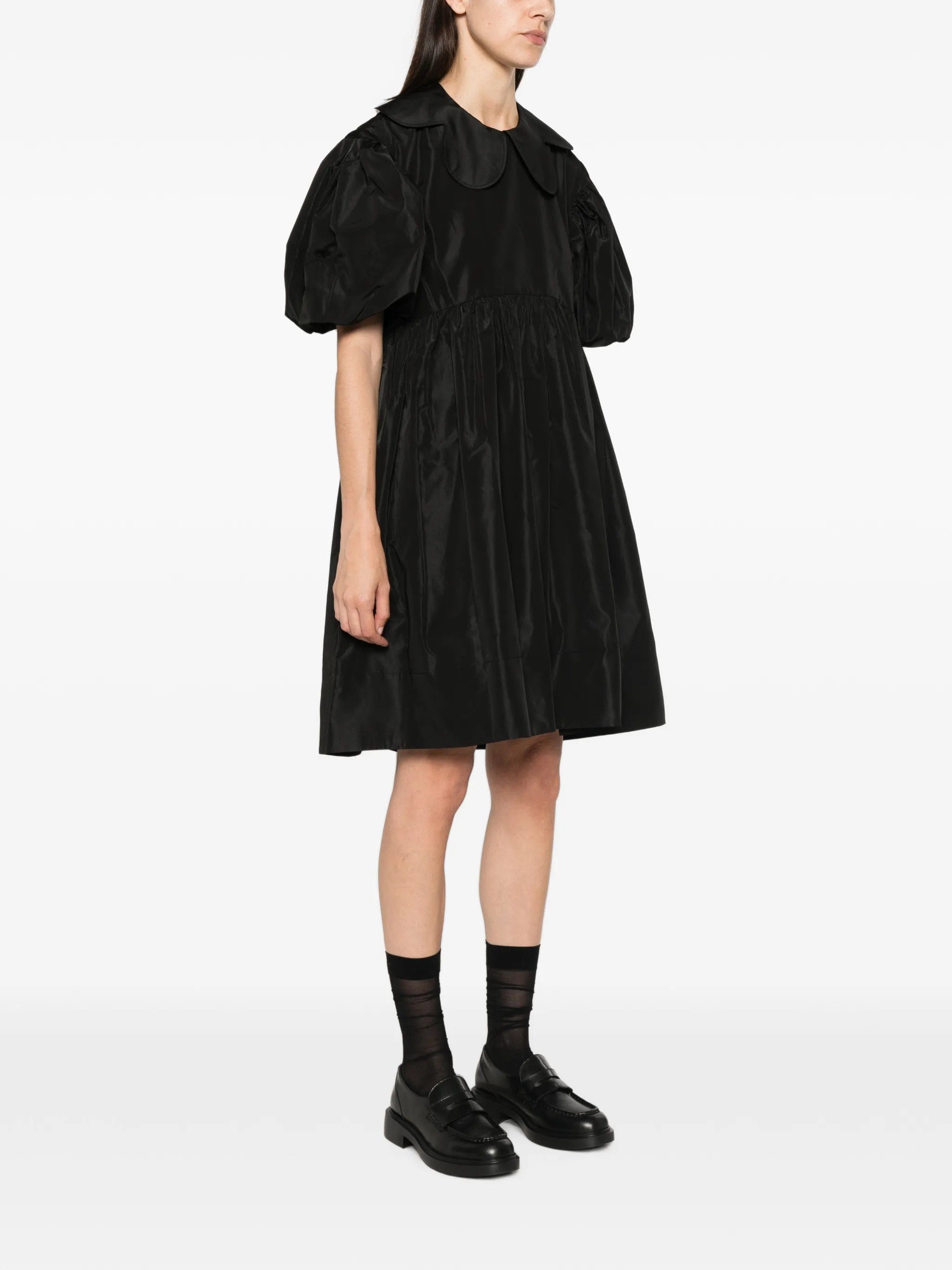 Simone Rocha puff - sleeve petal - collar dress