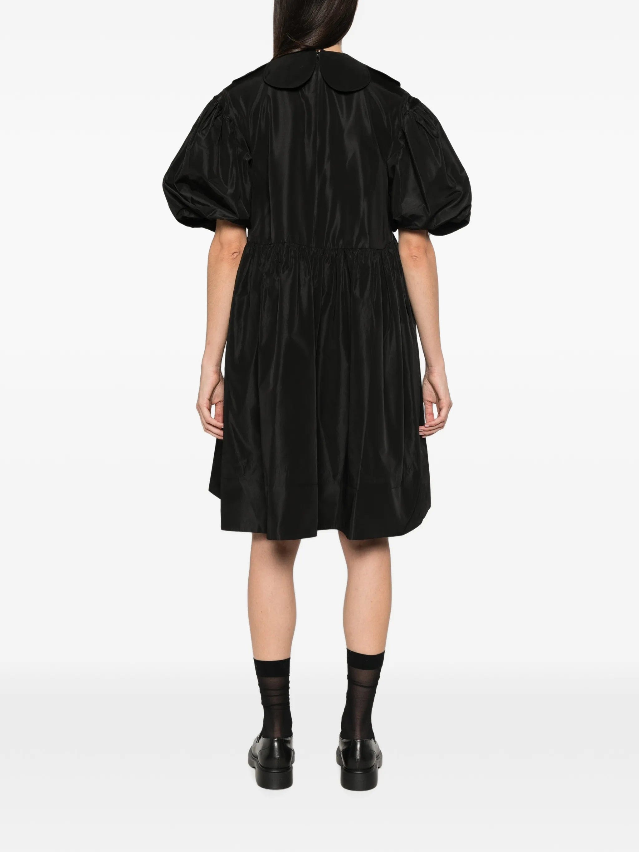 Simone Rocha puff - sleeve petal - collar dress