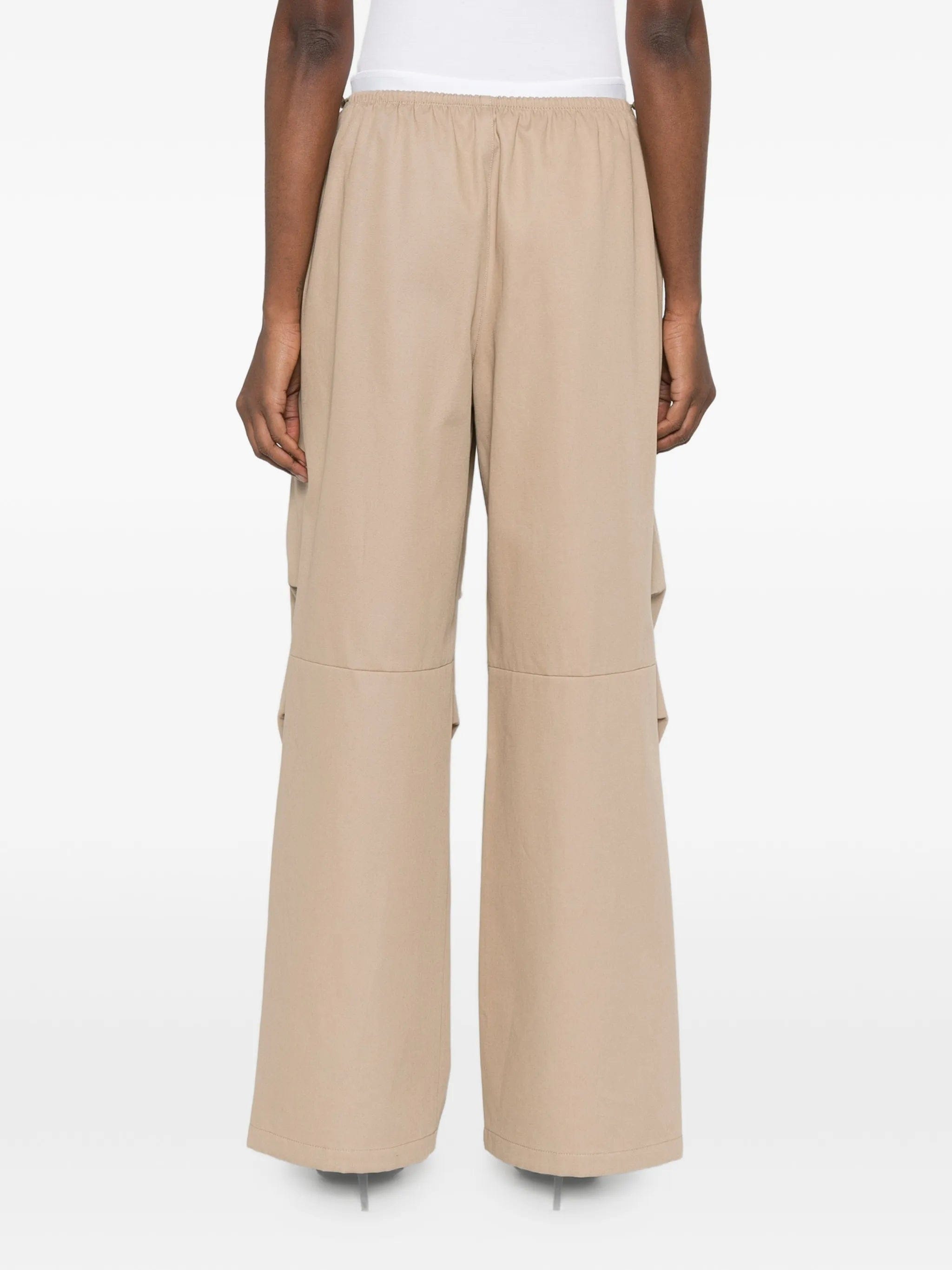 Alexander Wang elasticated - waistband palazzo pants