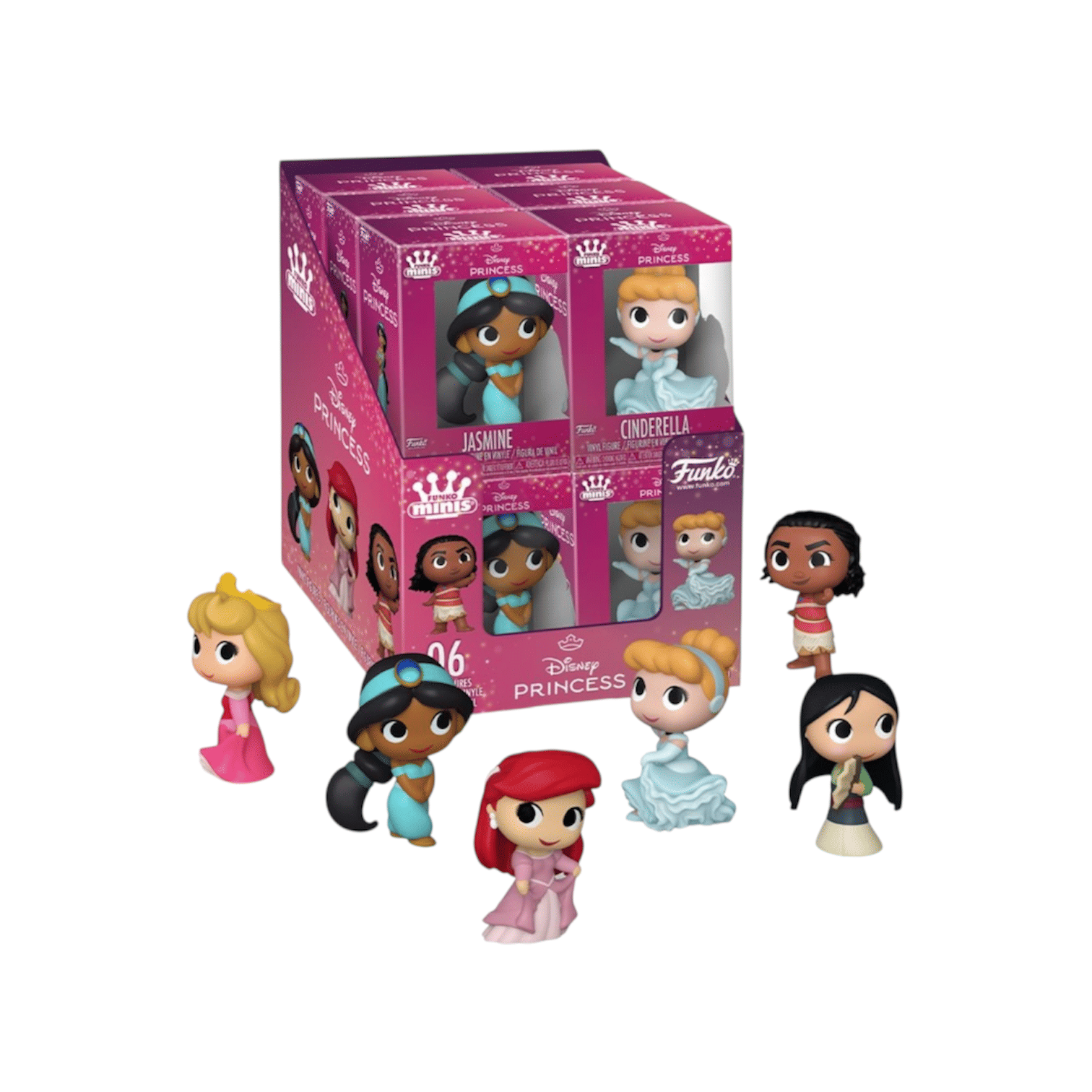 PRINCESS Ultimate Princess Mini Vinyl Funko Figures