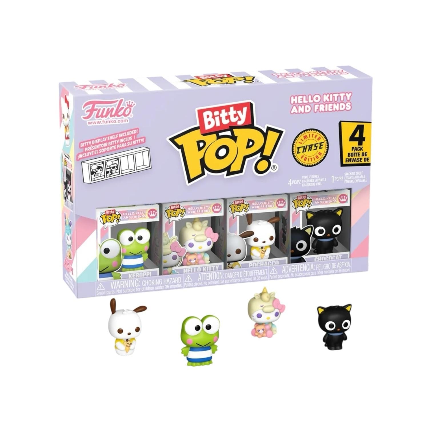 Hello Kitty Keroppi Funko 4 Pack Bitty Pop - Hello Kitty and Friends